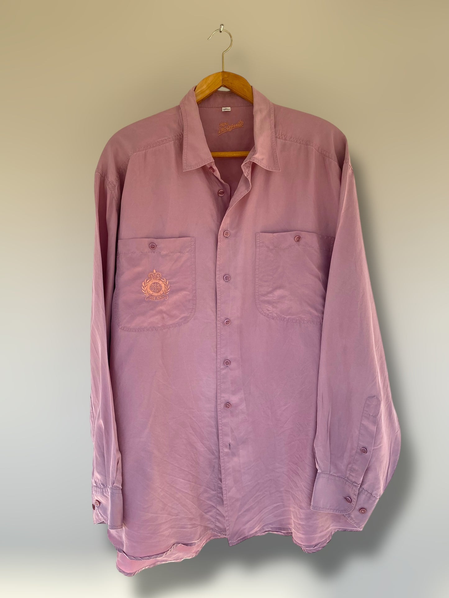 Vintage aerial silk shirt