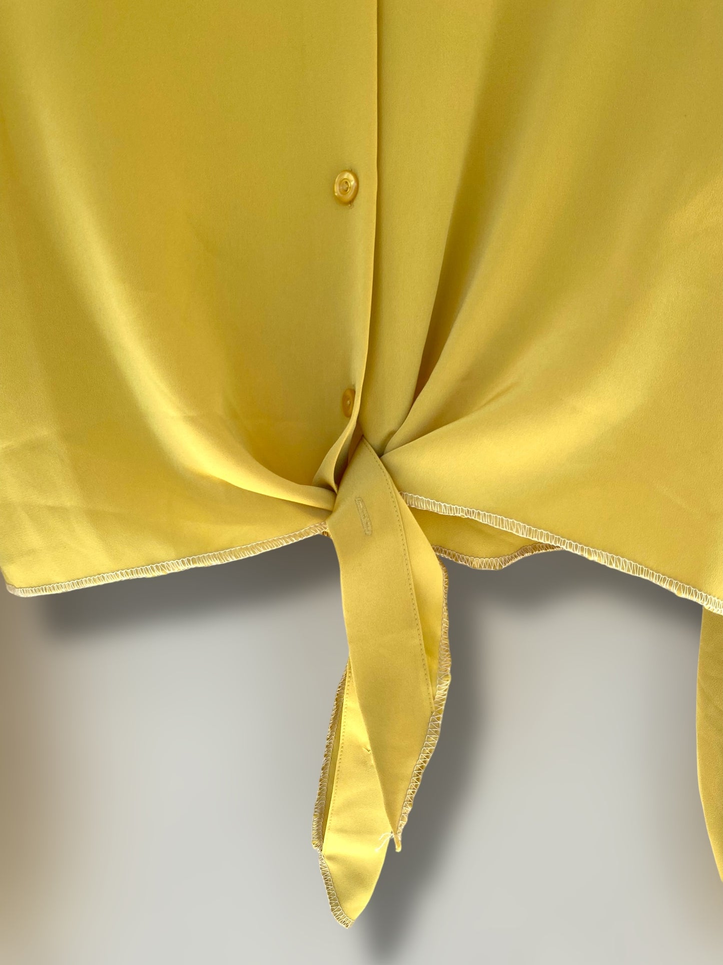Gerry Weber mustard crop shirt