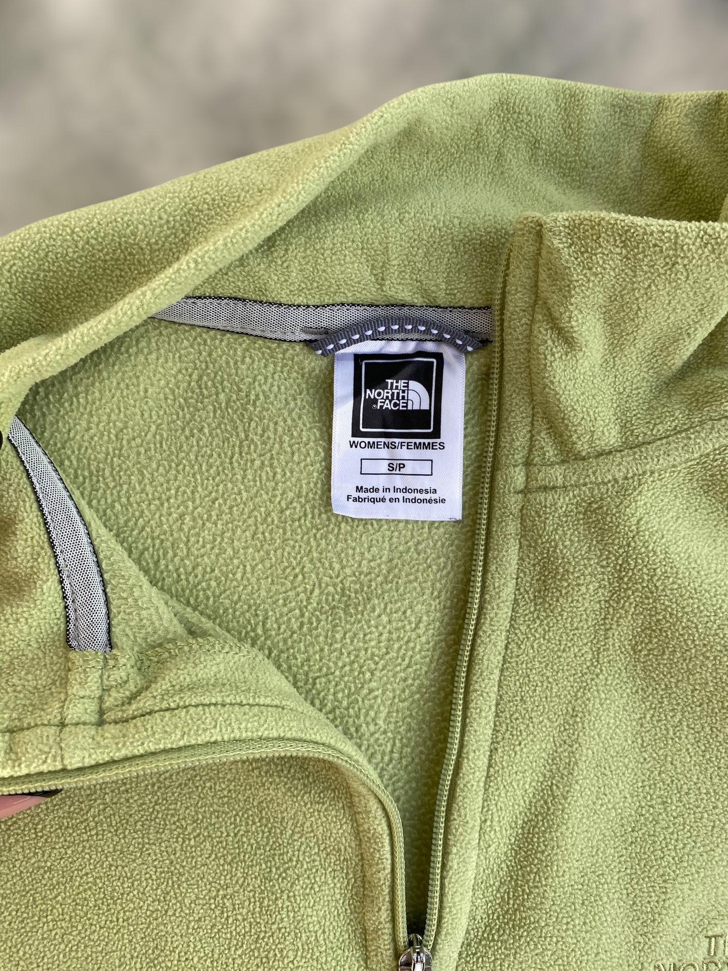 The north face 1/4 zip fleece