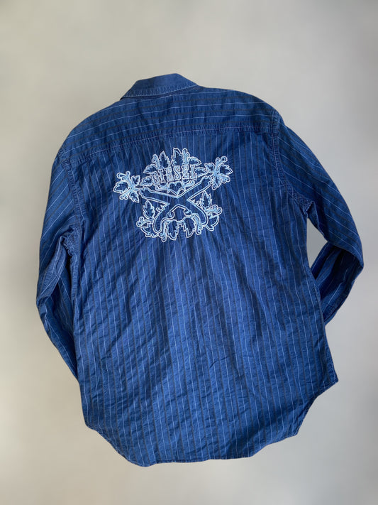 Diesel vintage shirt with embroidered back