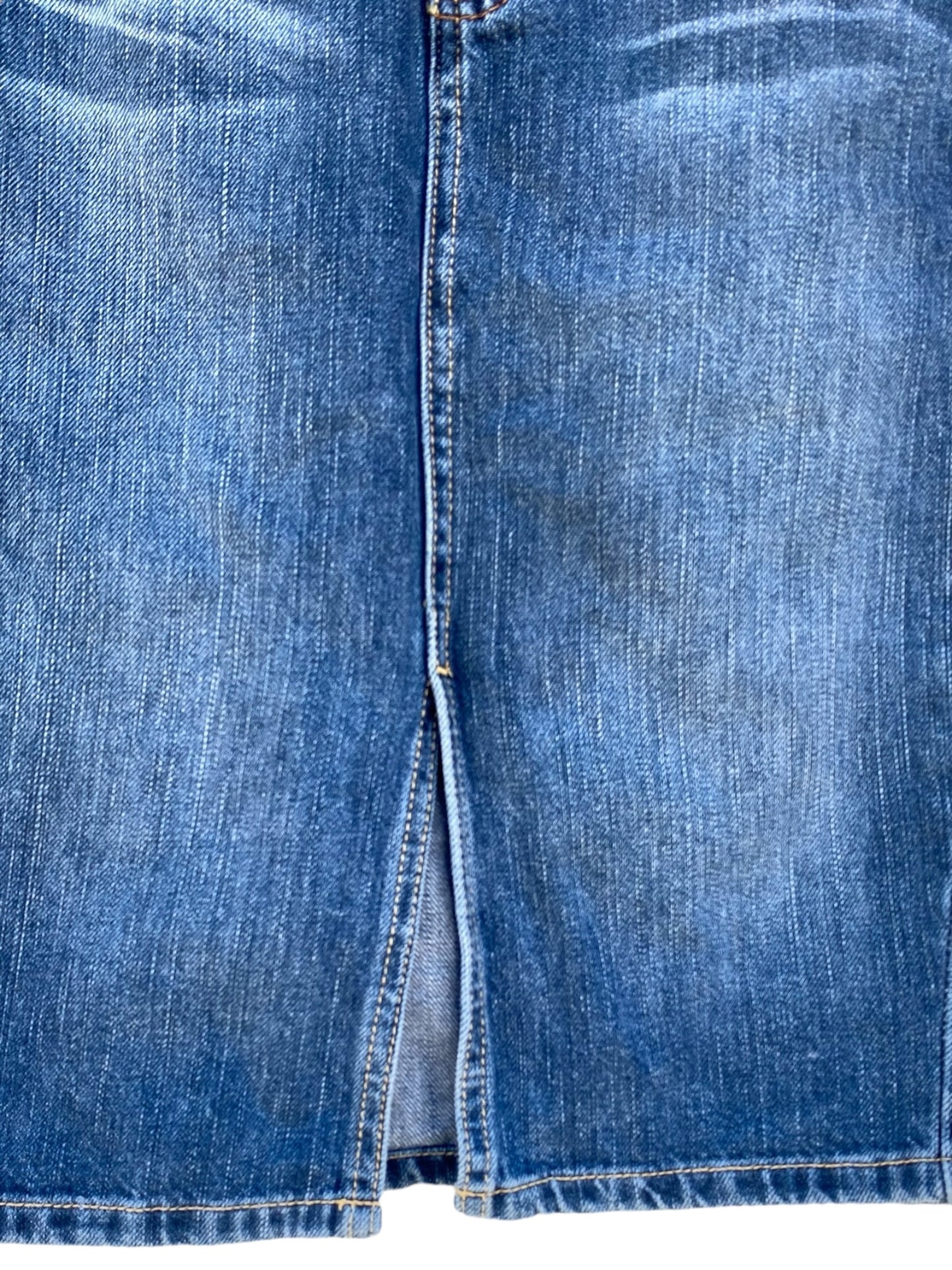 Levi’s jean midi skirt