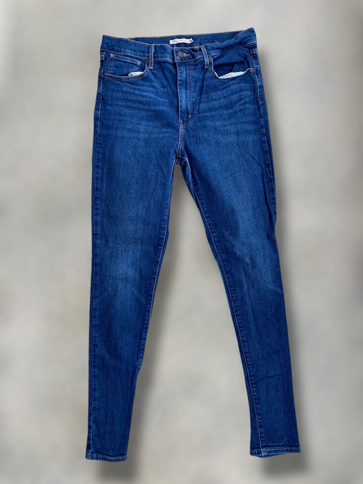 Levi’s mile high waisted supper skinny (M)