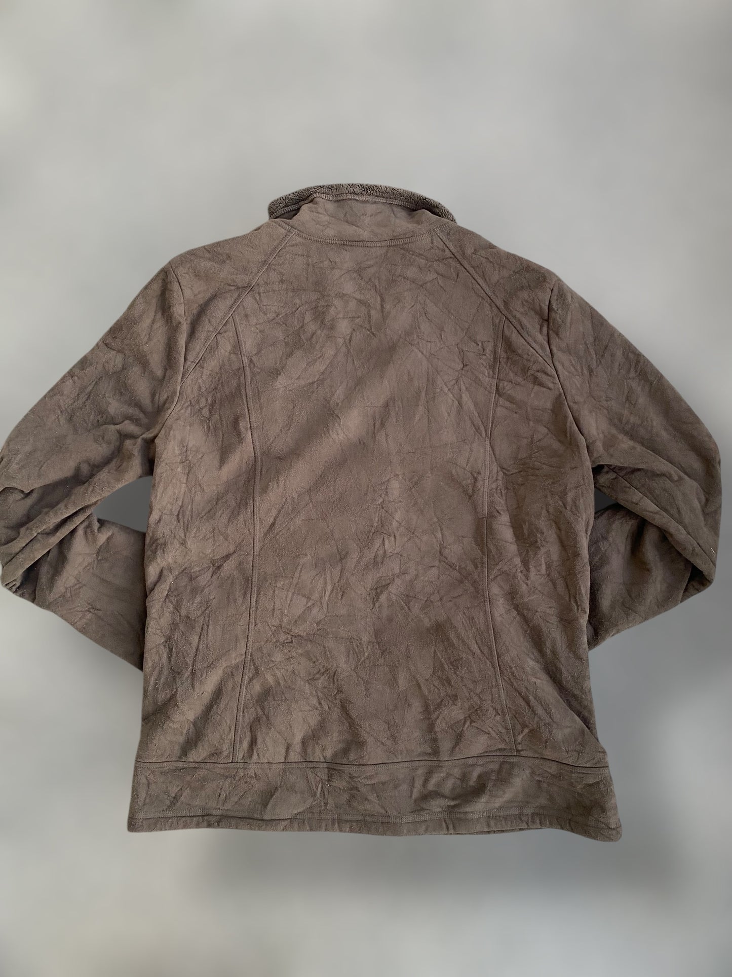 The North face fleece jacket in caramel color