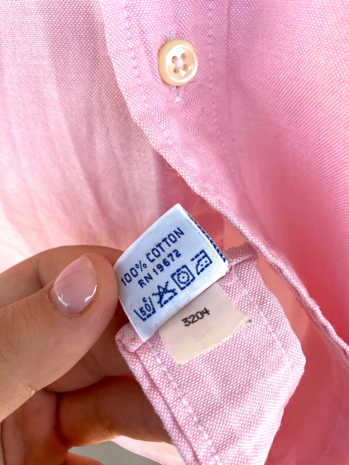 Ralph Lauren soft pink shirt
