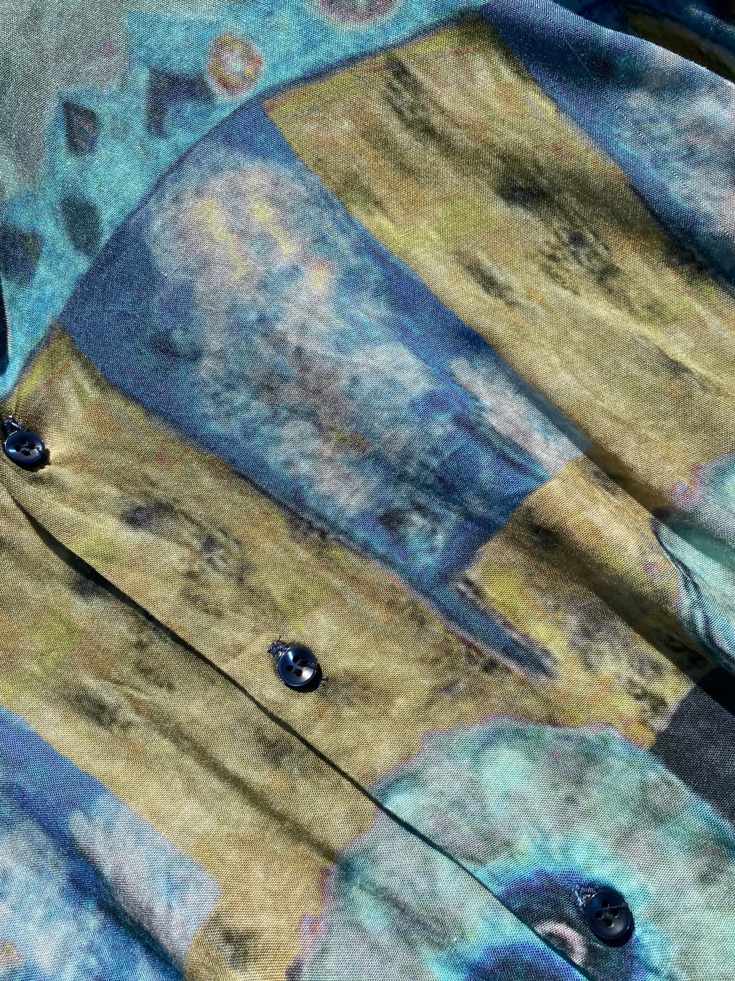 Ocean pebble vintage shirt
