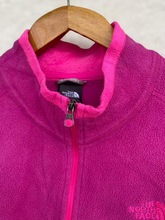 The North Face pink fleece (L)
