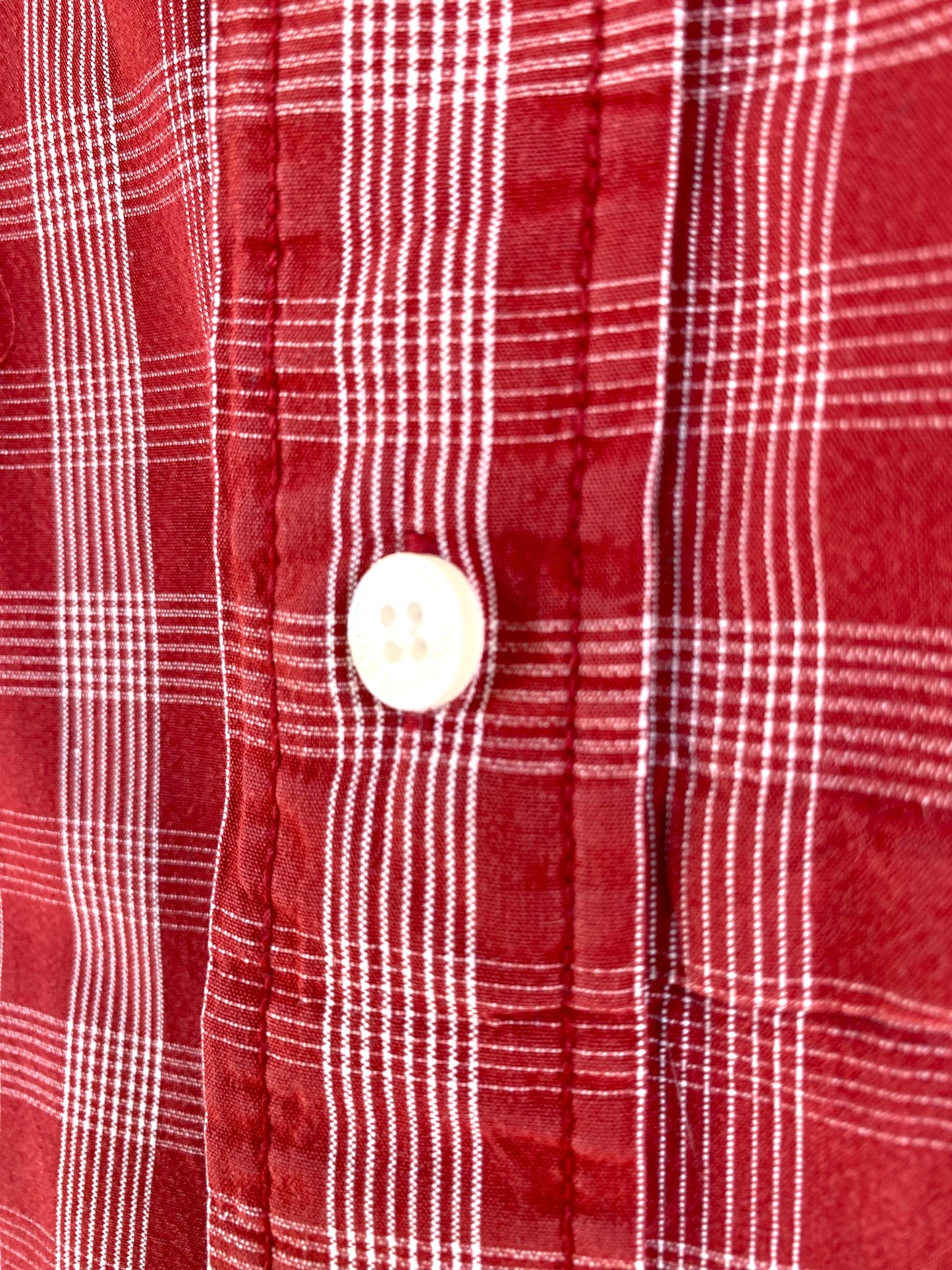 Red checkered Tommy Jeans shirt