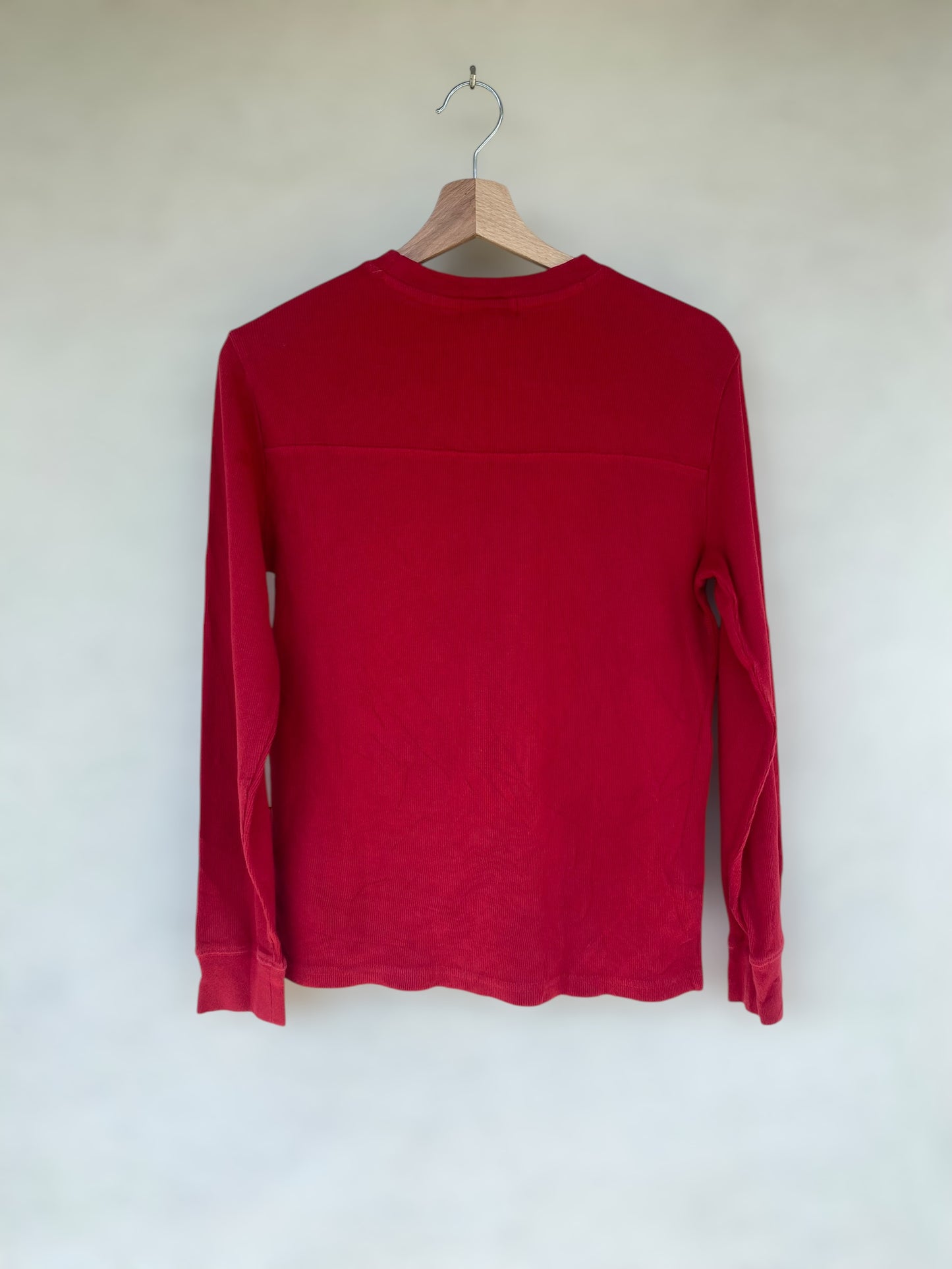 Red Ralph Lauren cotton sweater