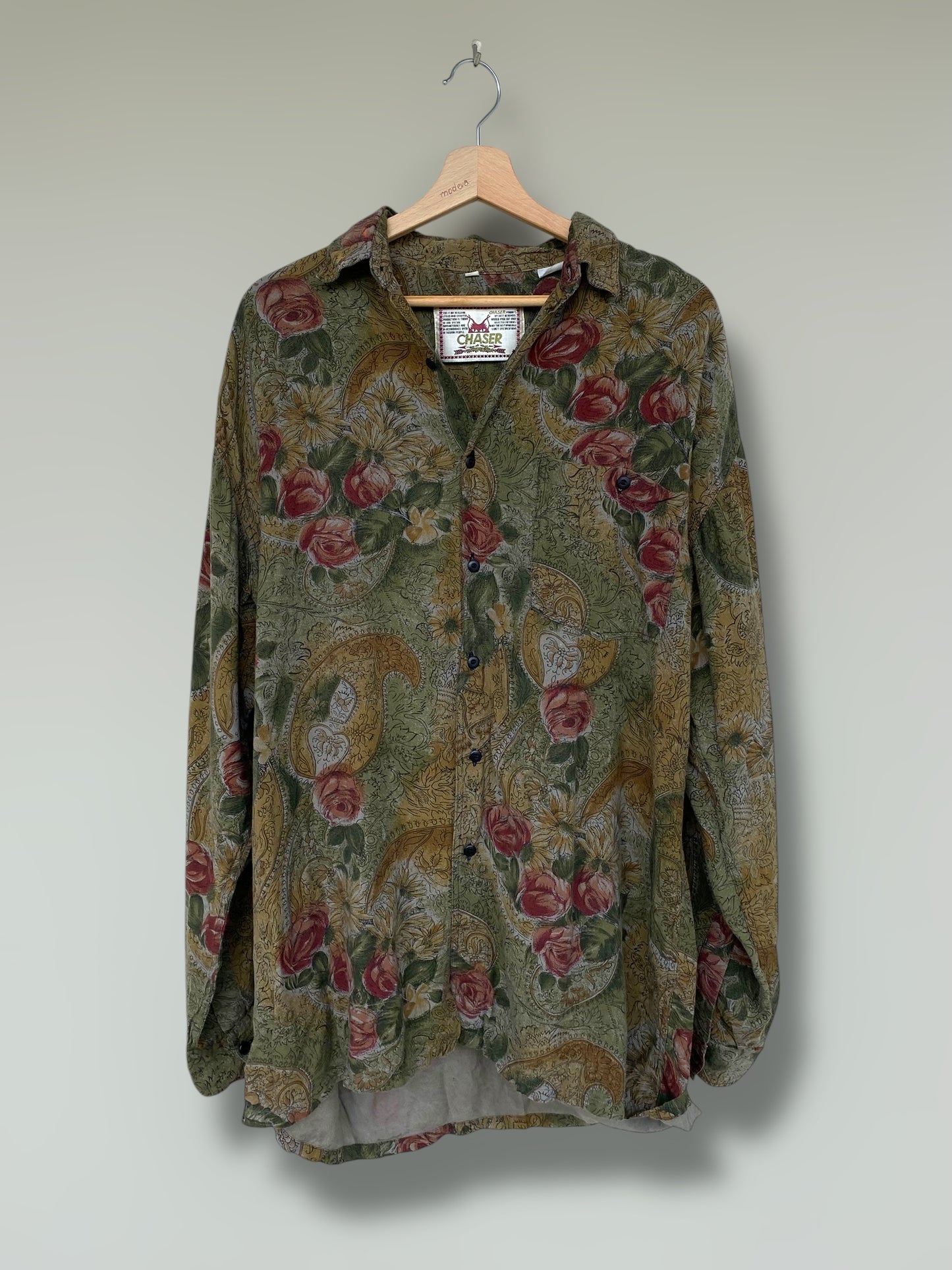“Beauty and the beast” vintage long shirt