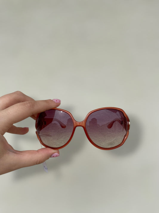 Deadstock GUCCI pumpkin color sunglasses