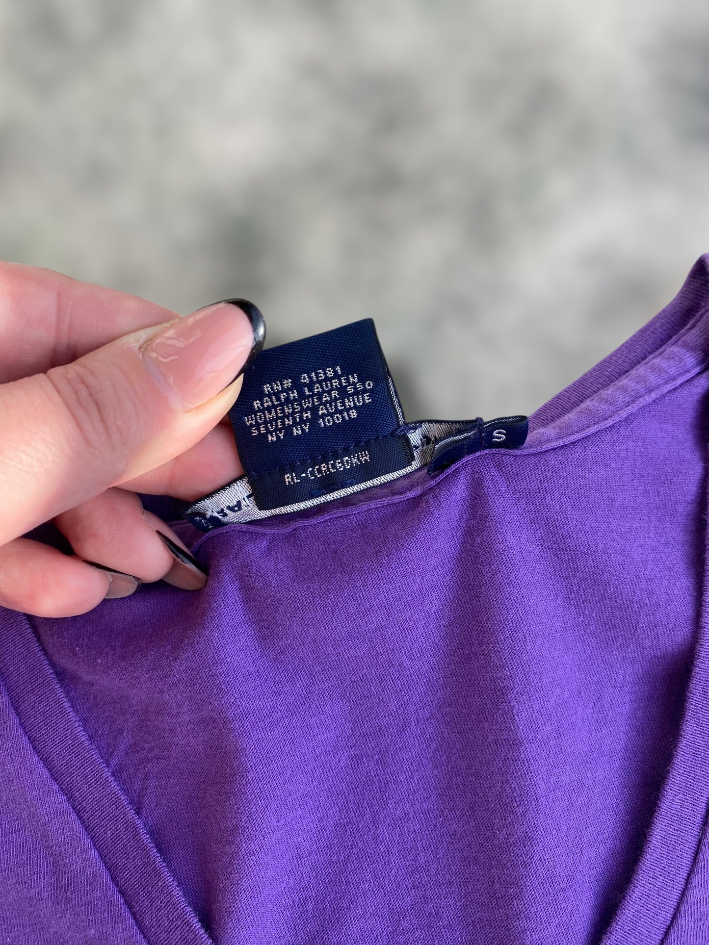 Ralph Lauren Sport Purple top