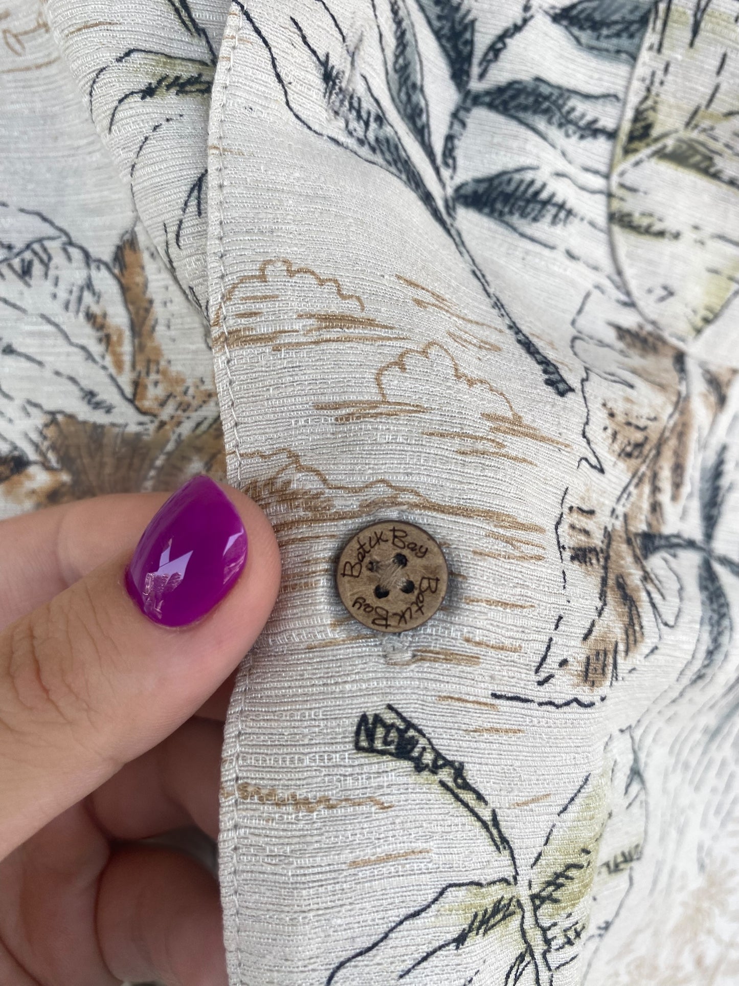 Batik Bay silk Hawaiian shirt