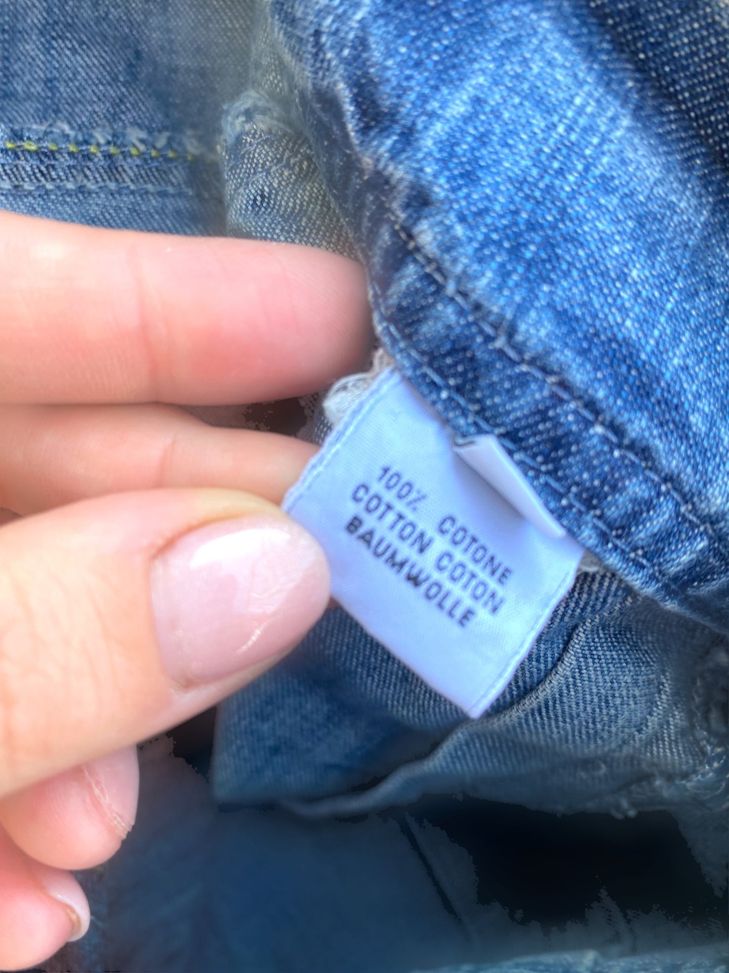 00s queen jeans mini skirt
