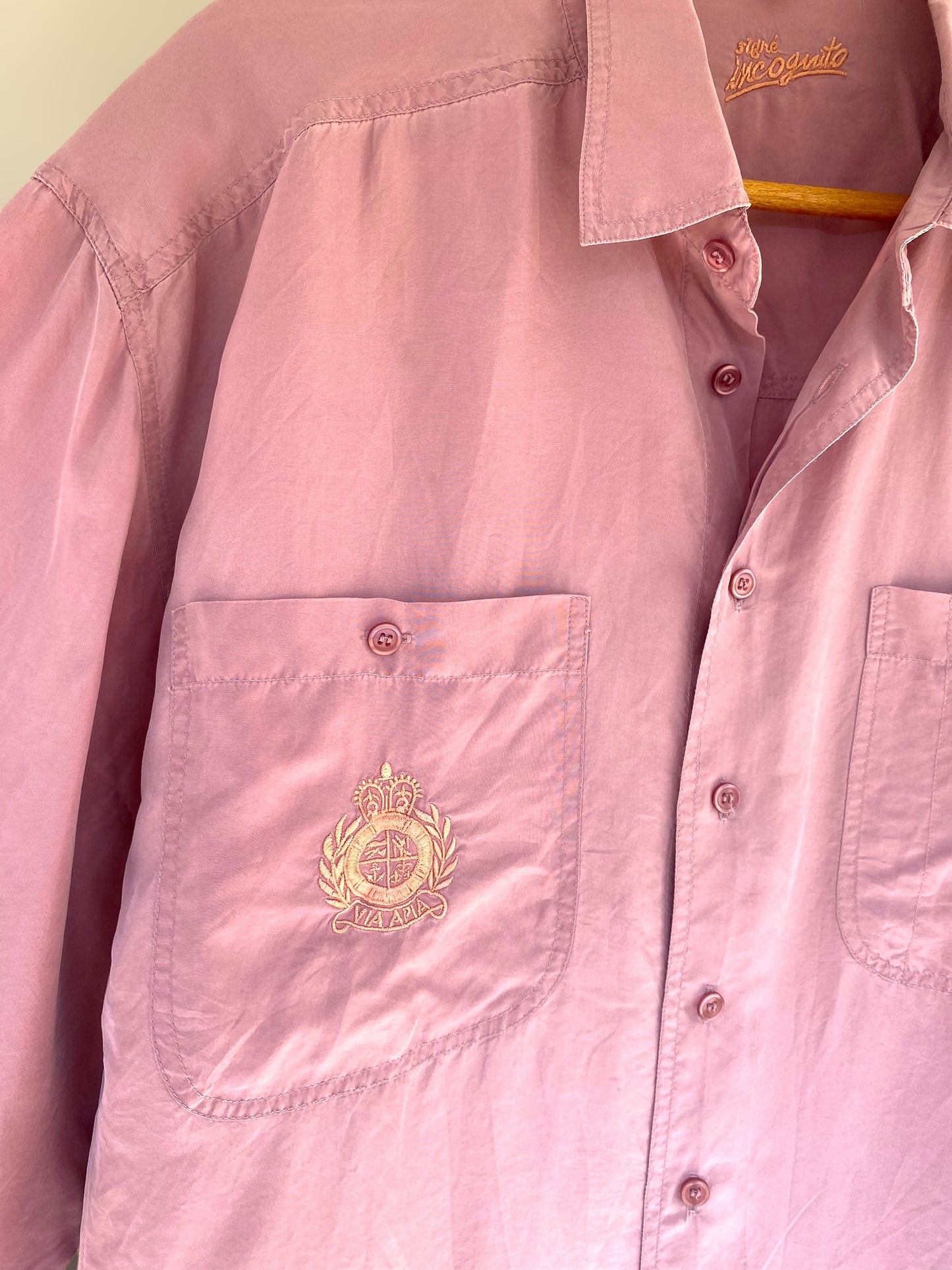 Vintage aerial silk shirt