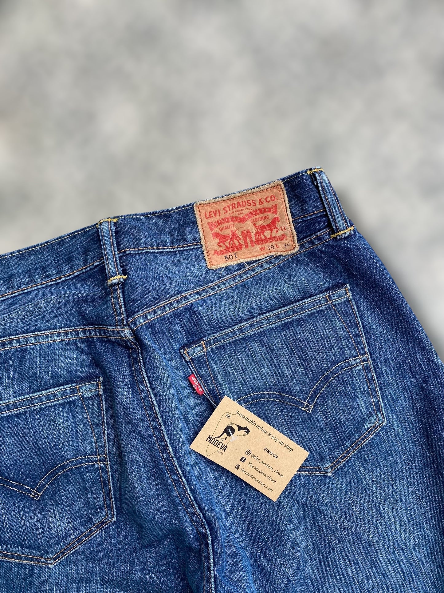 Levi’s 501 classic jean W30L34