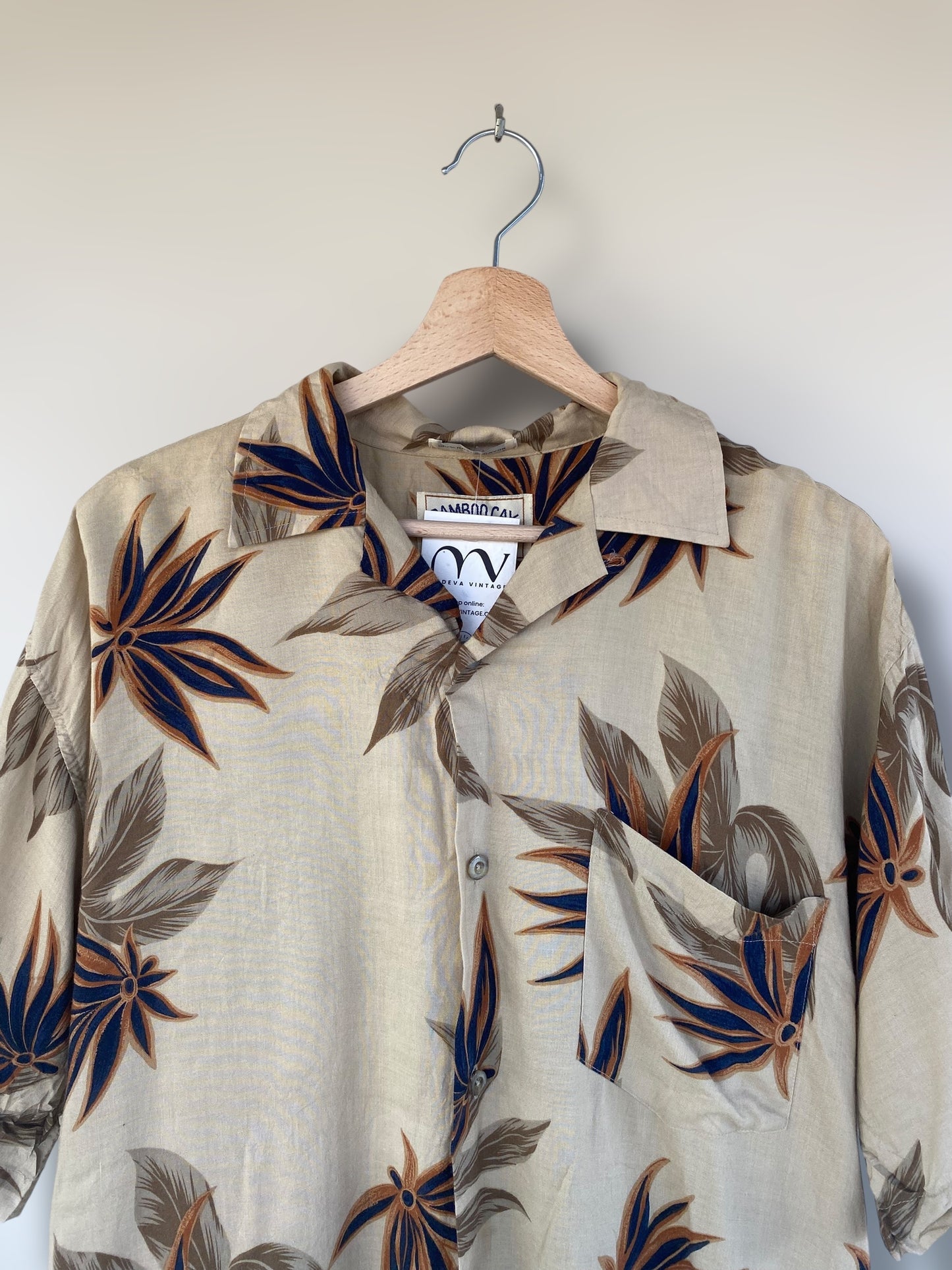Bamboo cay Hawaiian shirt