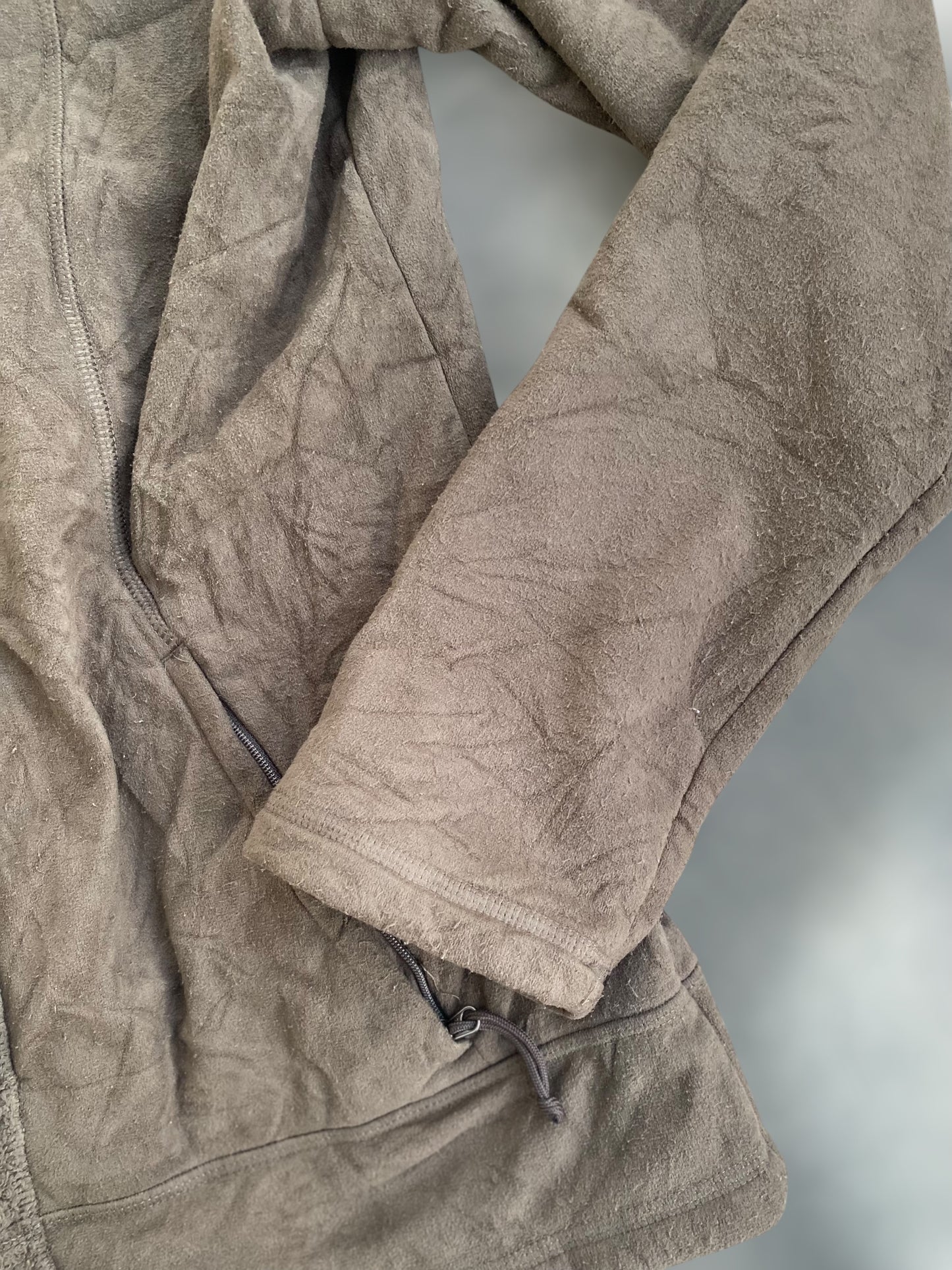 The North face fleece jacket in caramel color