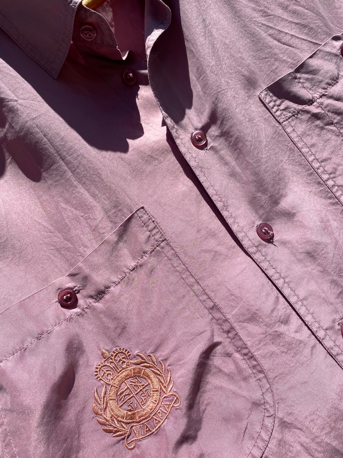 Vintage aerial silk shirt