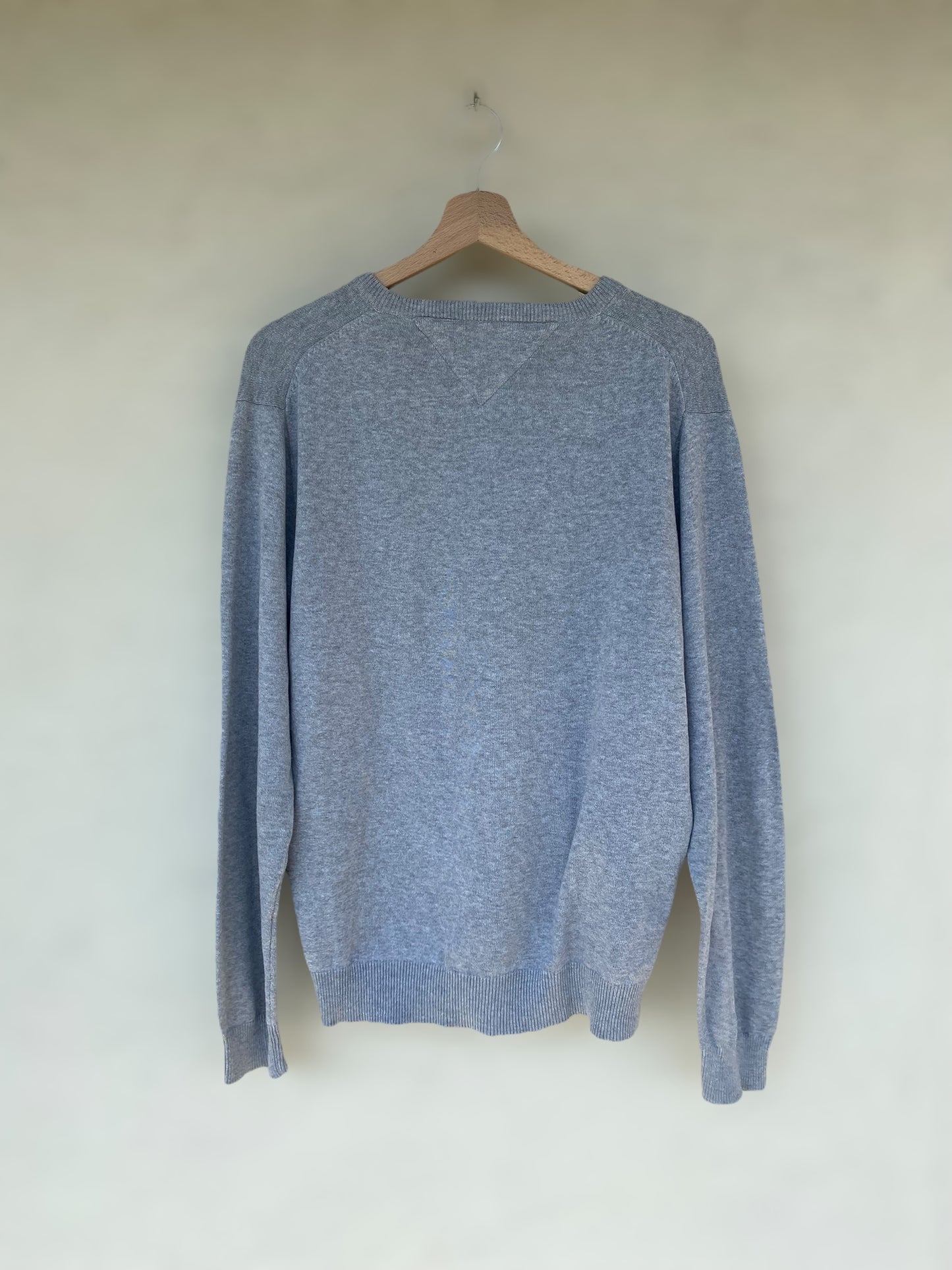Tommy Hilfiger grey cotton sweater