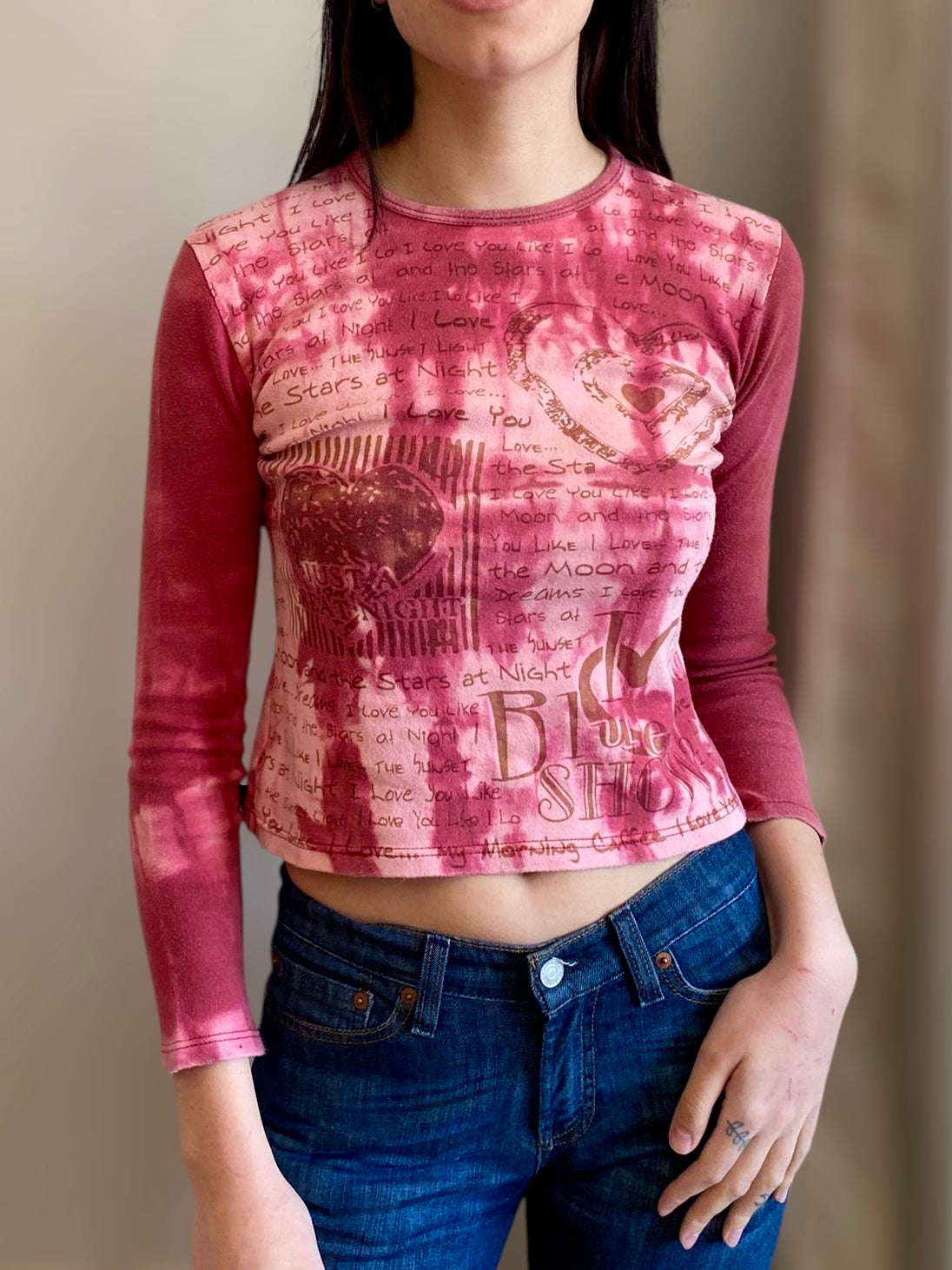 love Koke girl 00s top