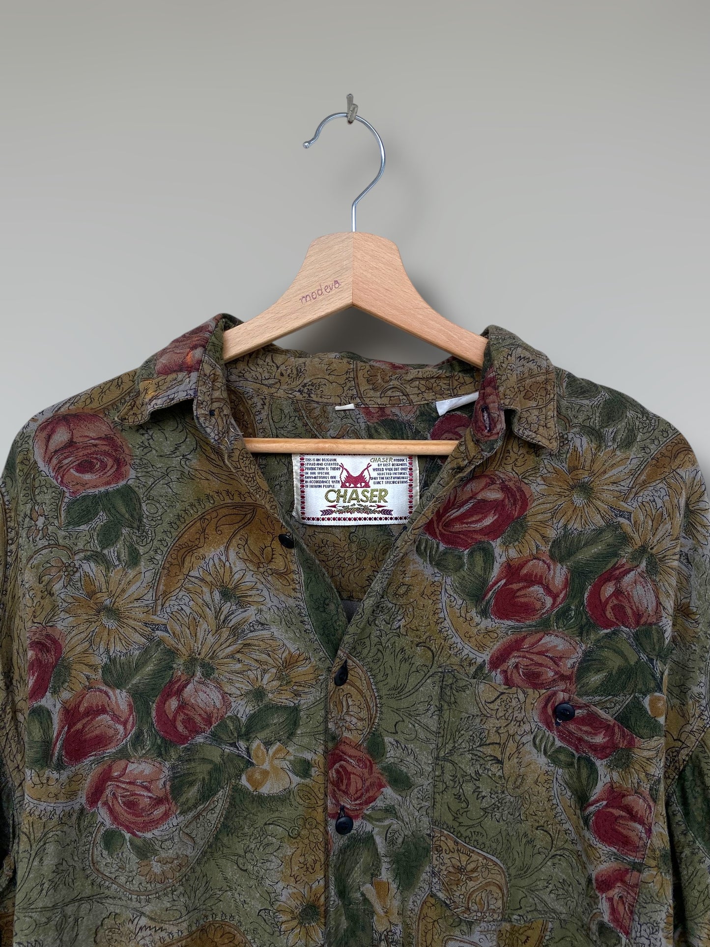 “Beauty and the beast” vintage long shirt