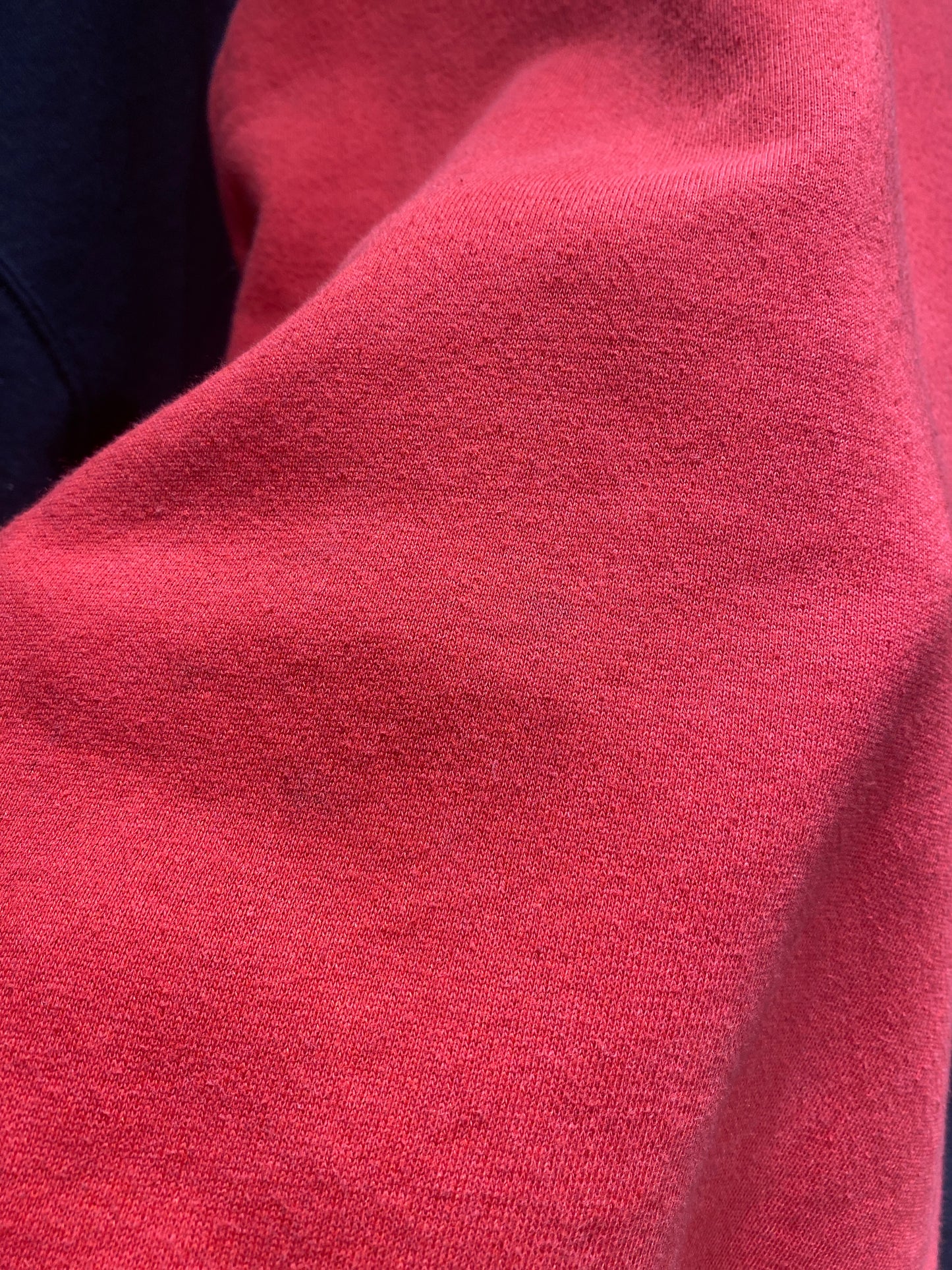 Fila reworked sweatshirt in black with red