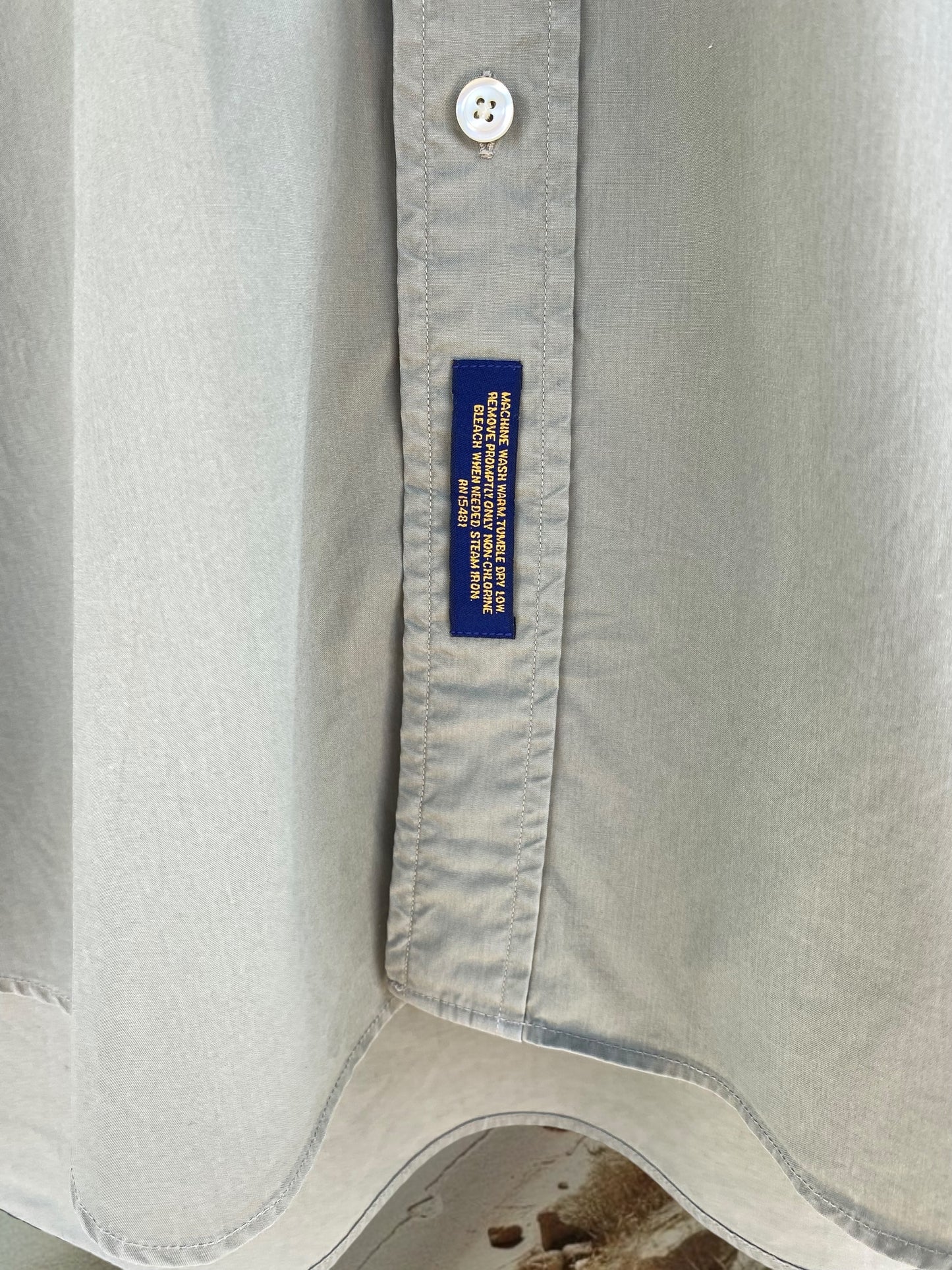 Tommy Hilfiger khaki shirt