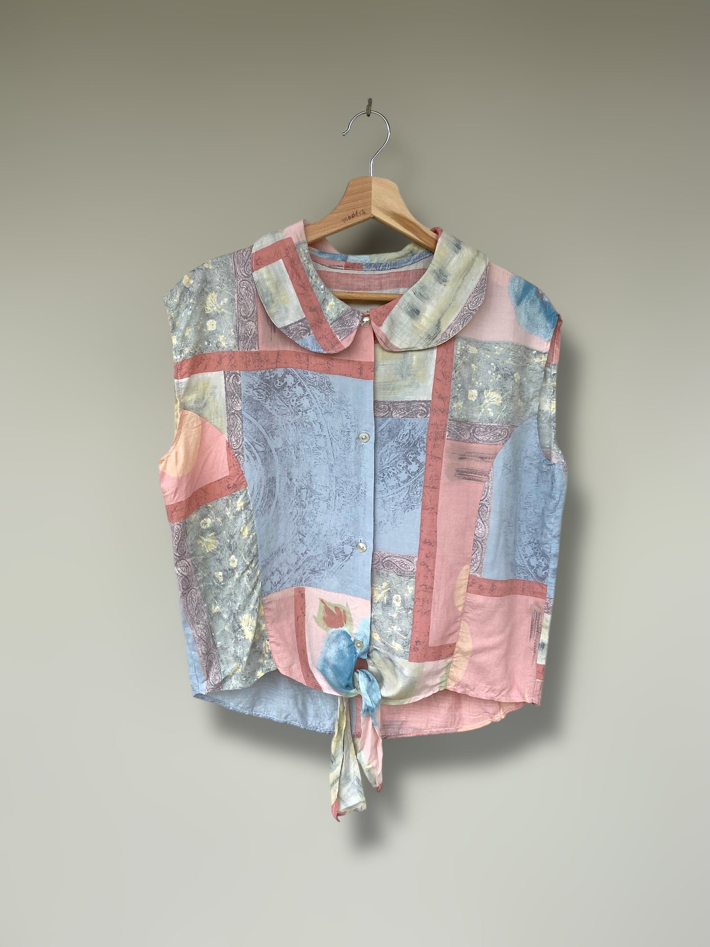 “Baroque collage” vintage shirt