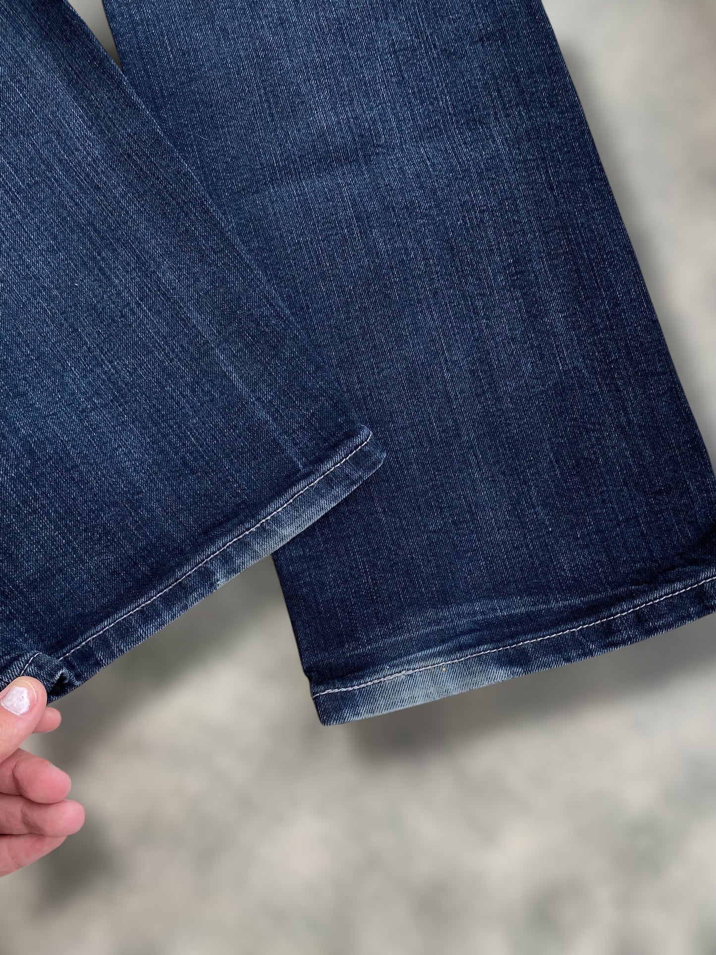 Levi’s 505 dark washed jeans