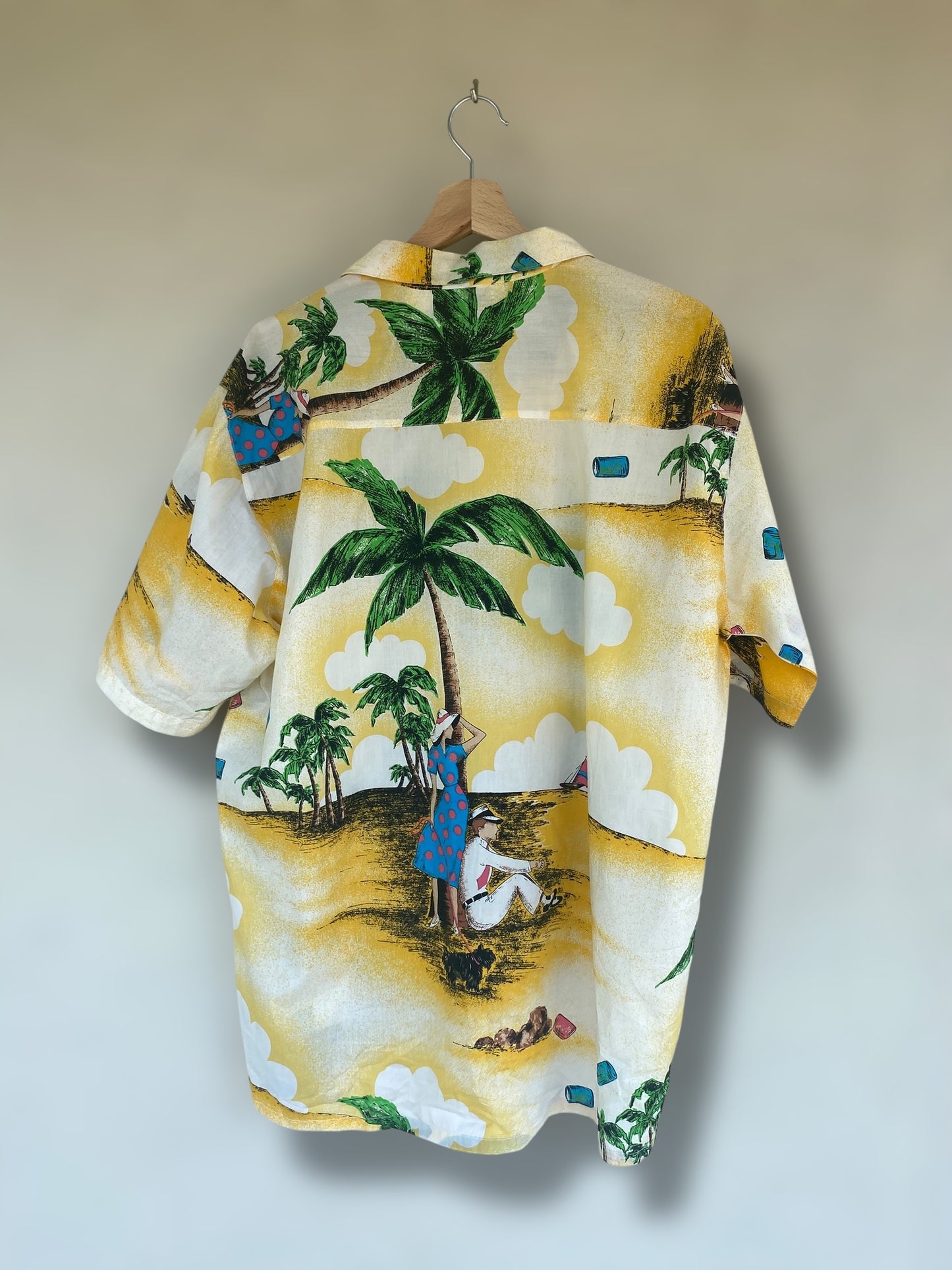 “Vintage vacation” Hawaiian shirt