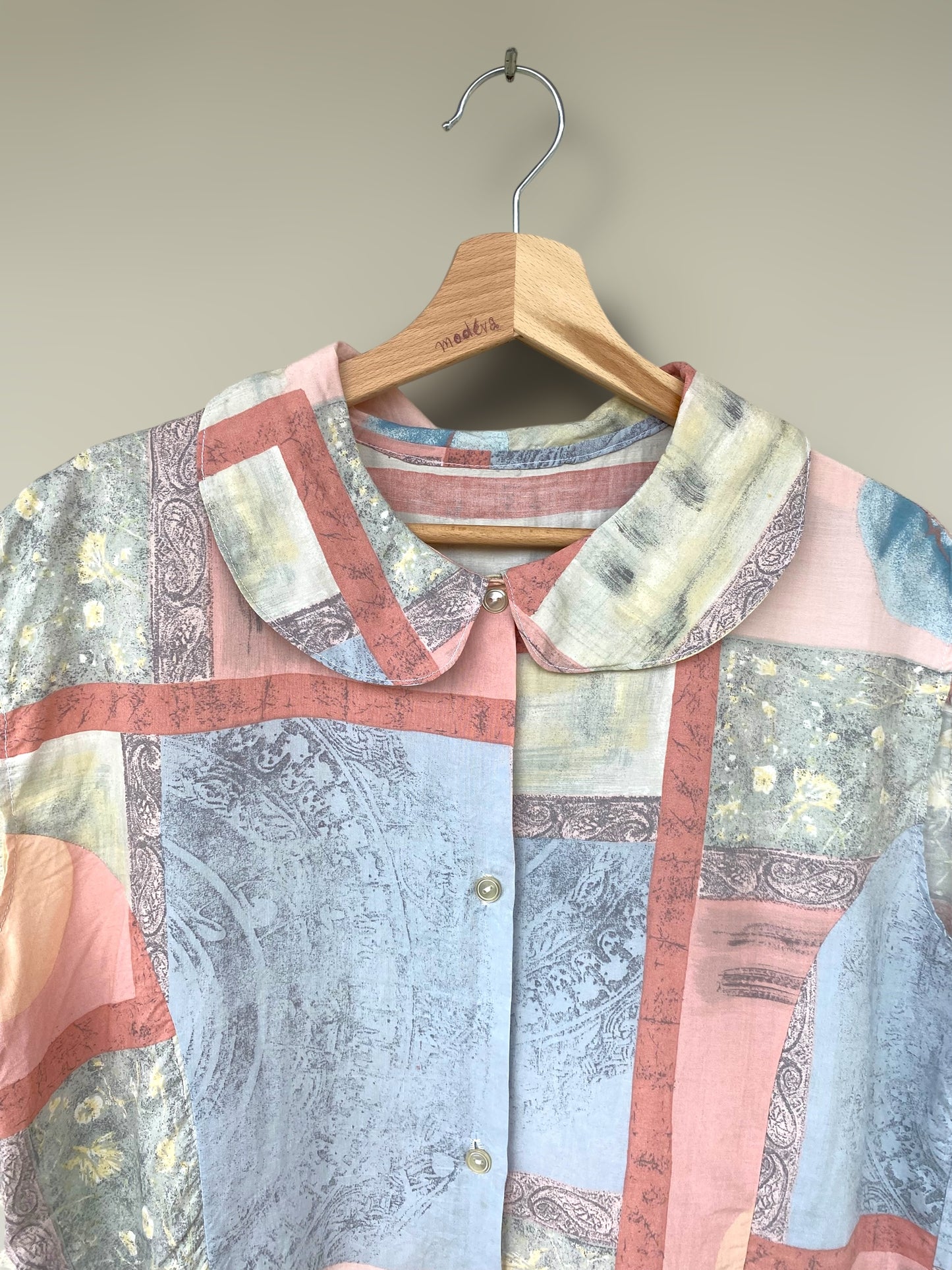 “Baroque collage” vintage shirt