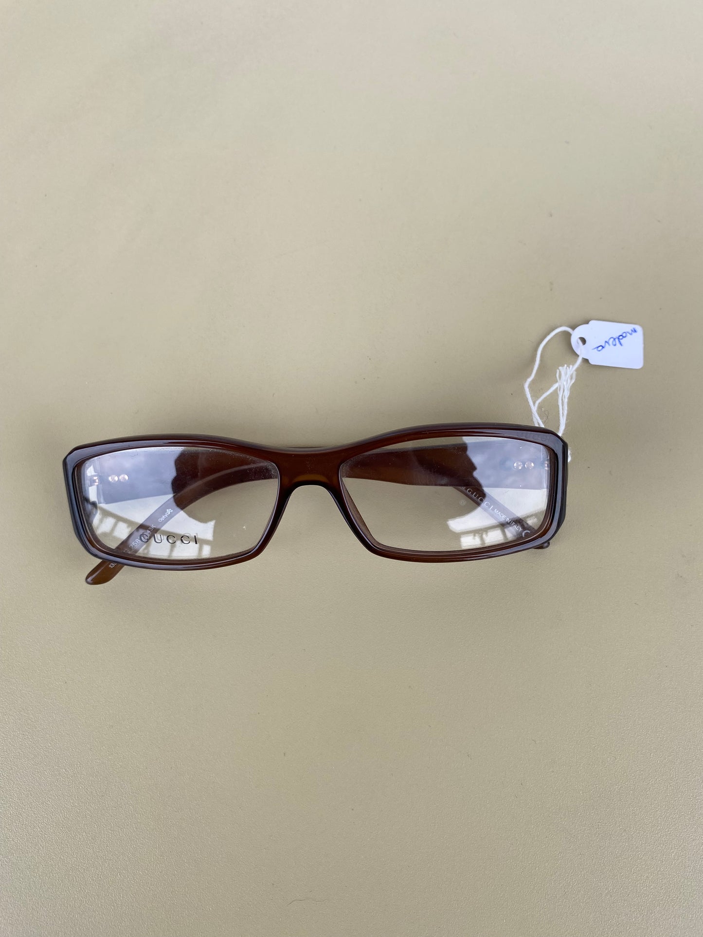 Gucci vintage eyeglasses in sweet brown