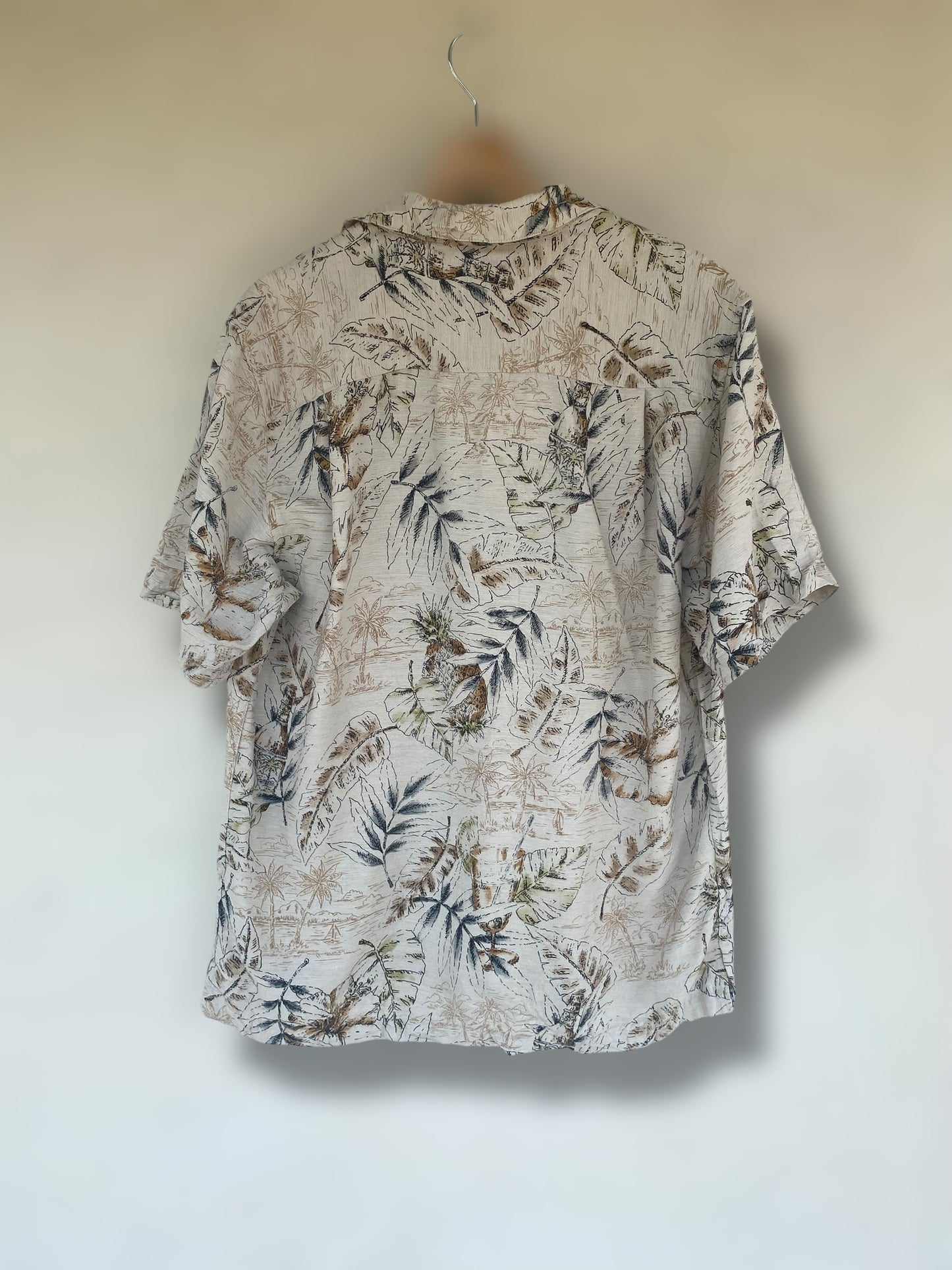 Batik Bay silk Hawaiian shirt