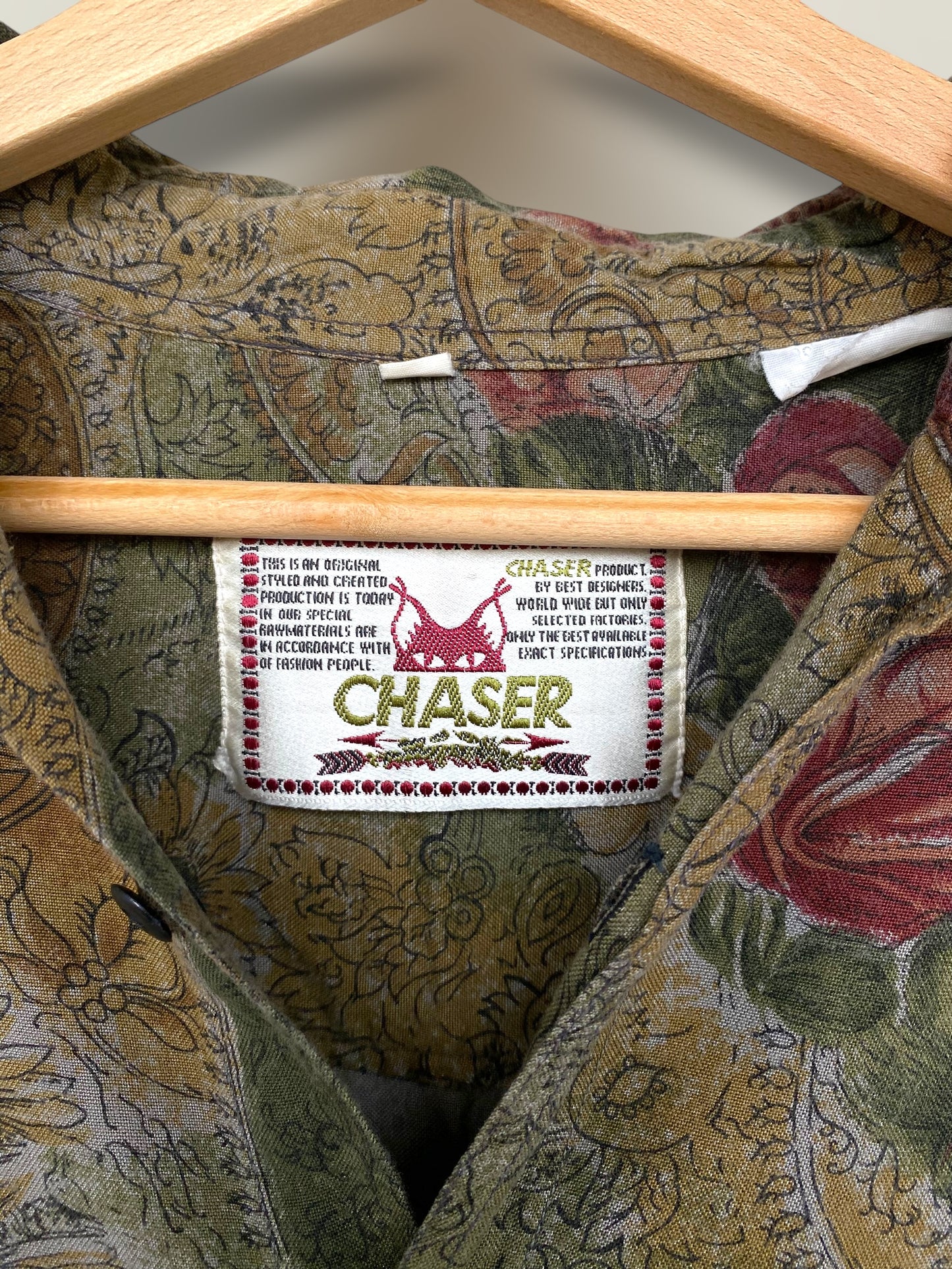 “Beauty and the beast” vintage long shirt