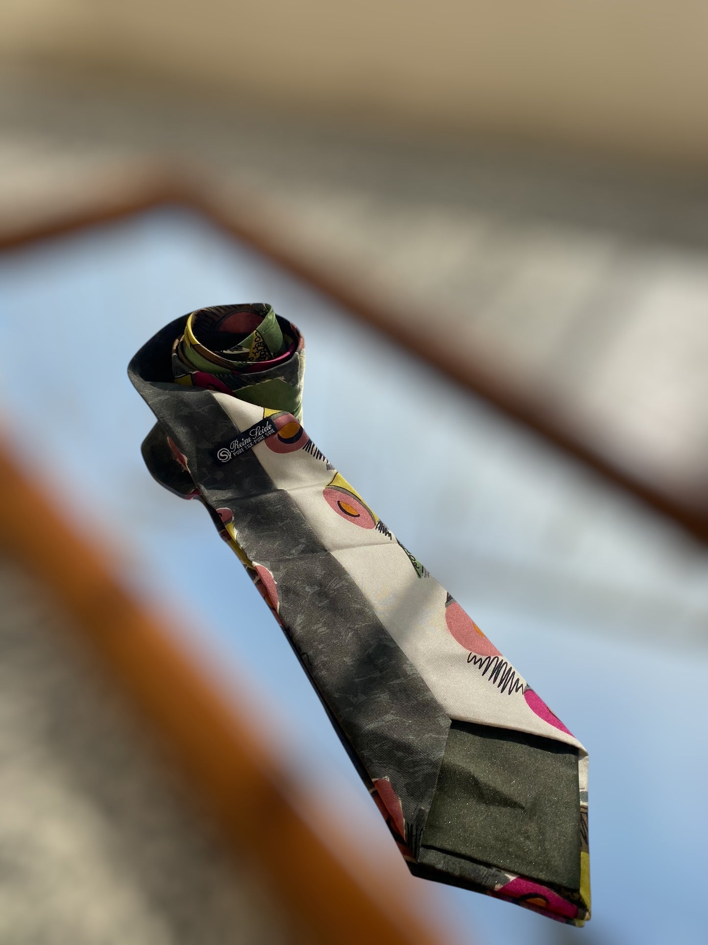 Vintage silk tie