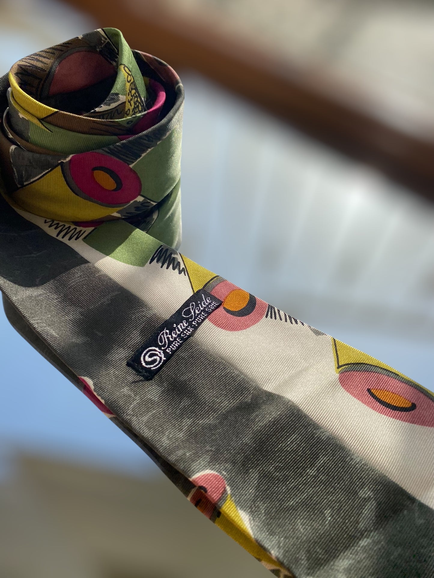 Vintage silk tie