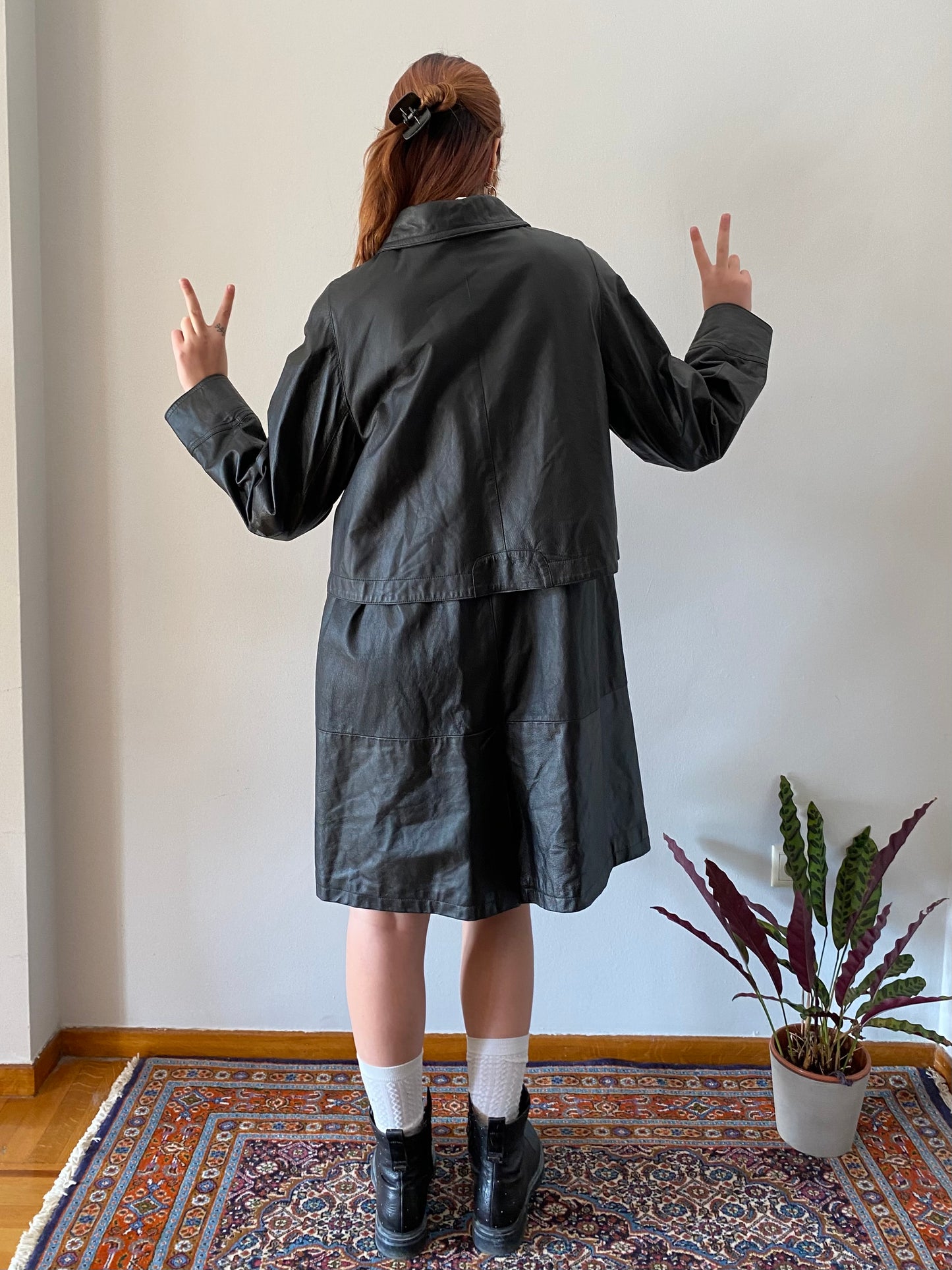 Vintage leather jacket