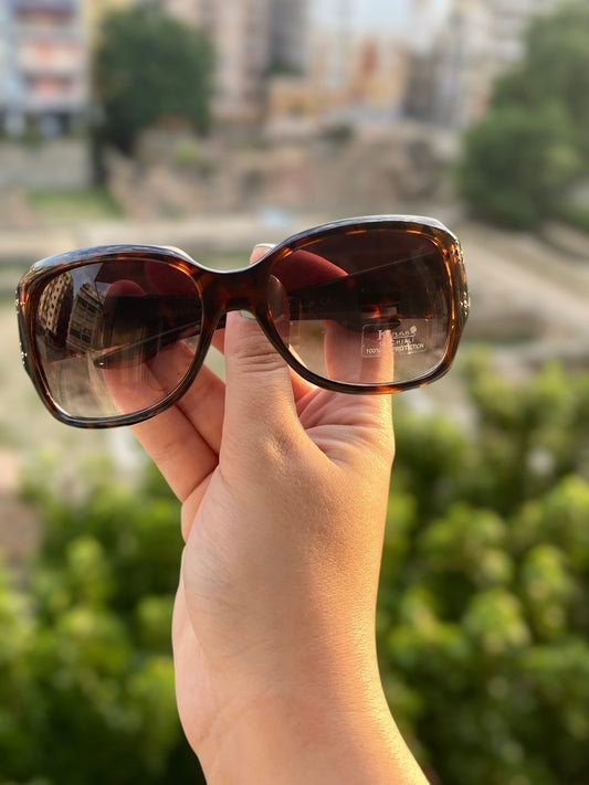 Vintage brown tortoise Klass sunglasses