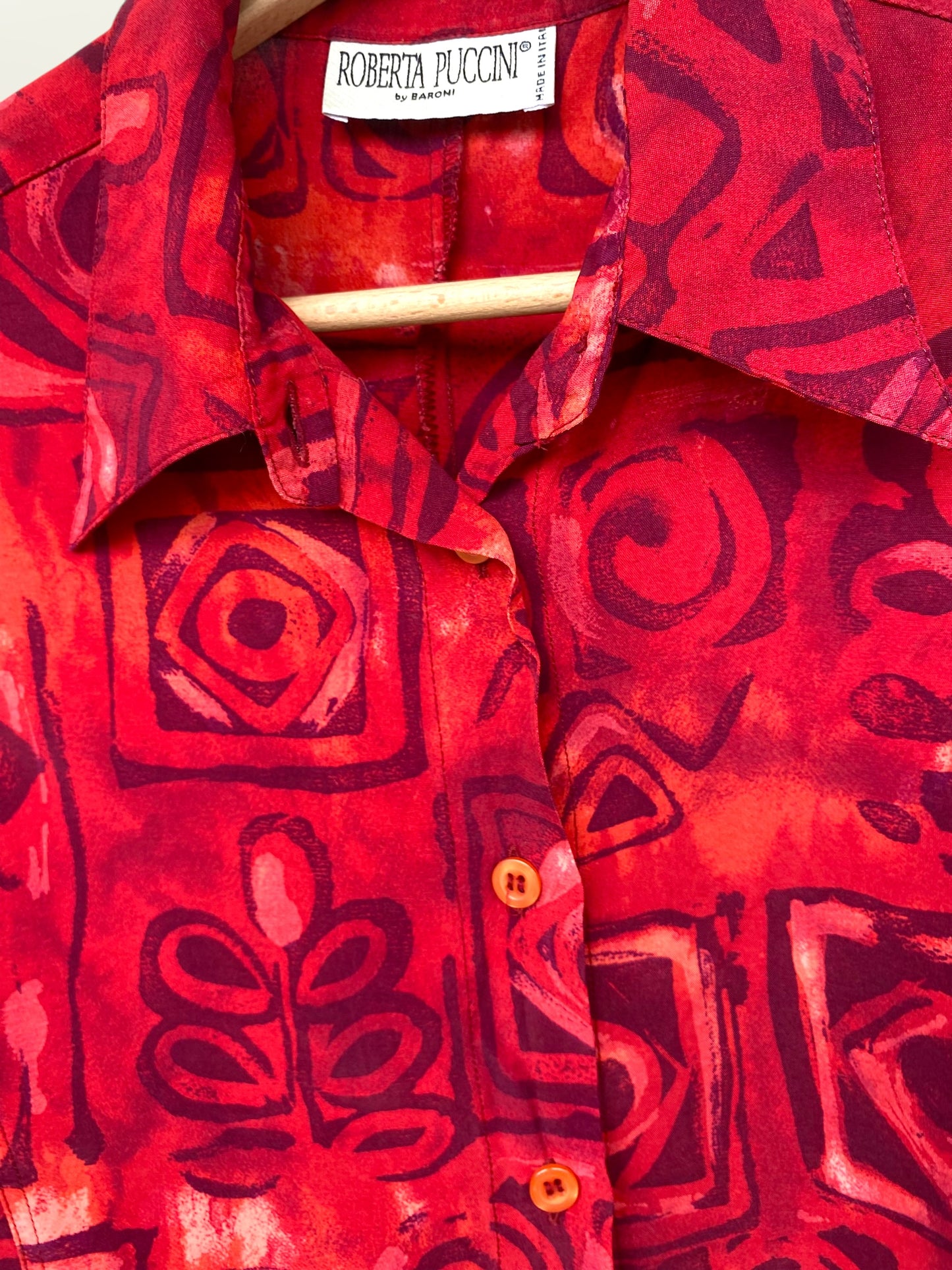 “Red passion” vintage shirt