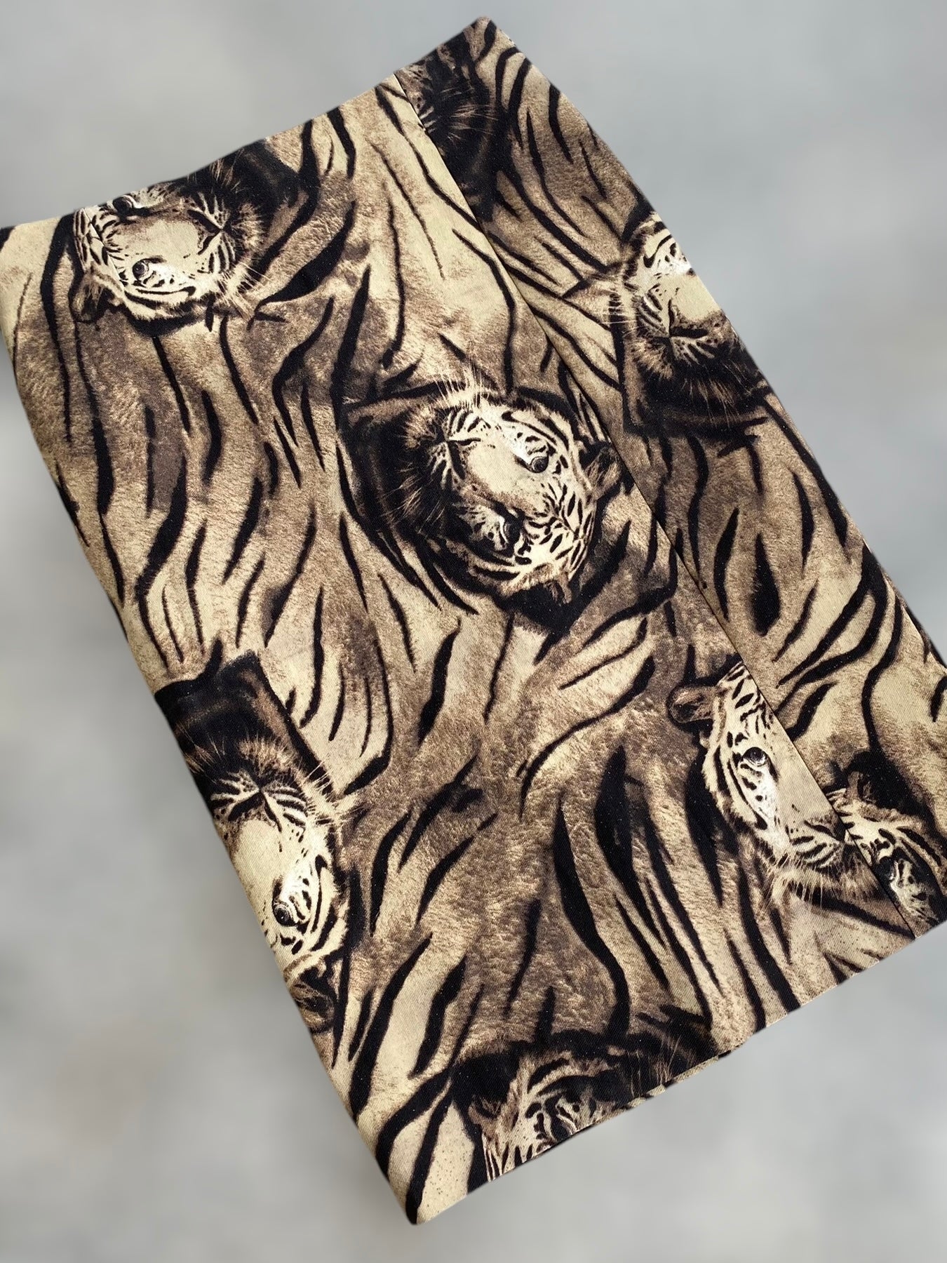 00s leopard pencil skirt
