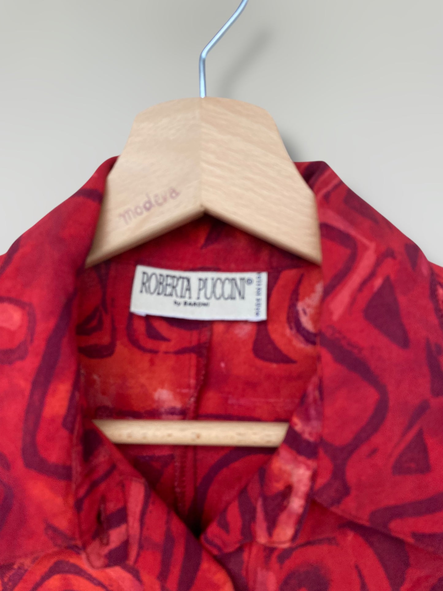 “Red passion” vintage shirt