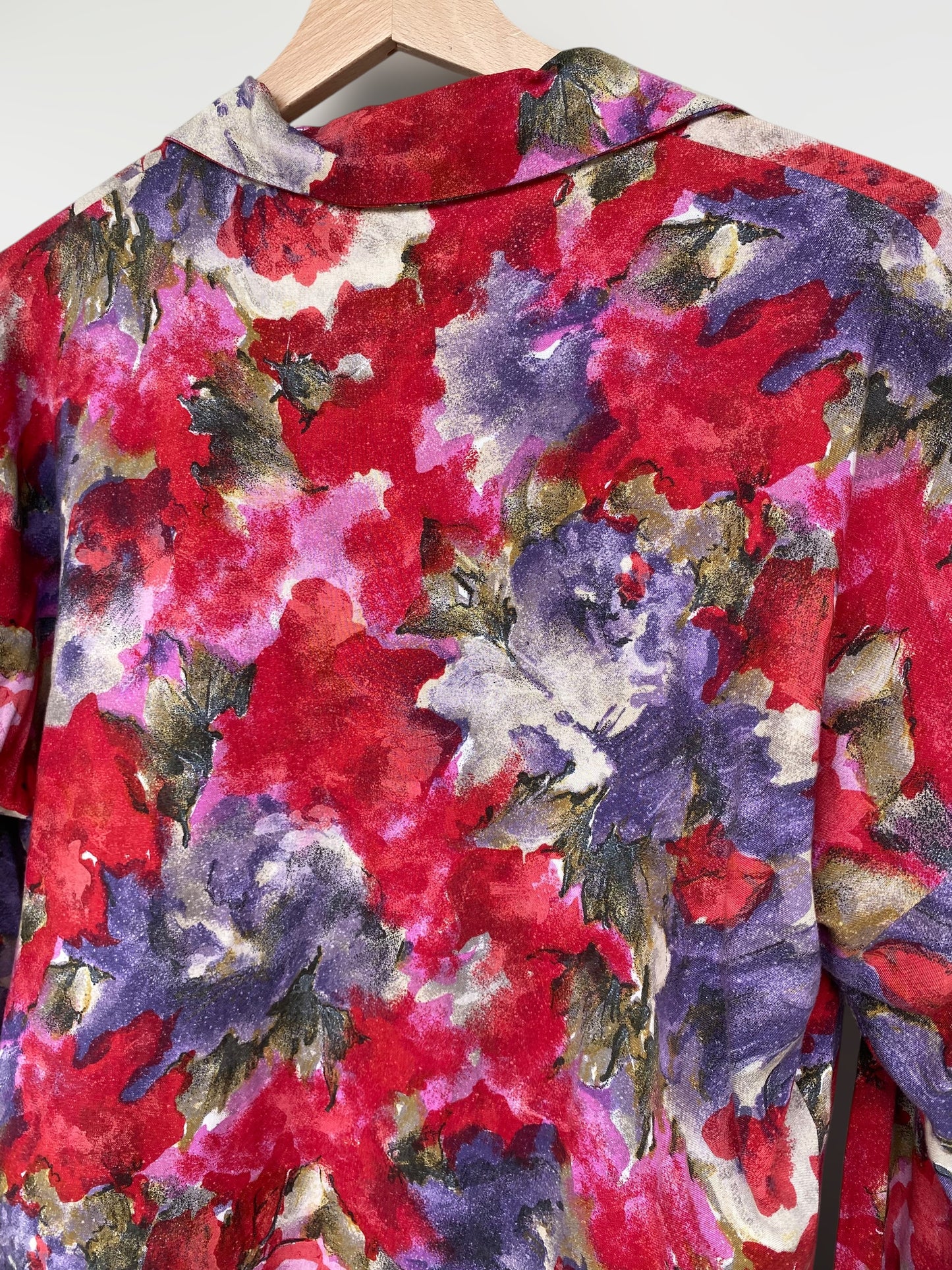 “Aquarella flowers” vintage shirt