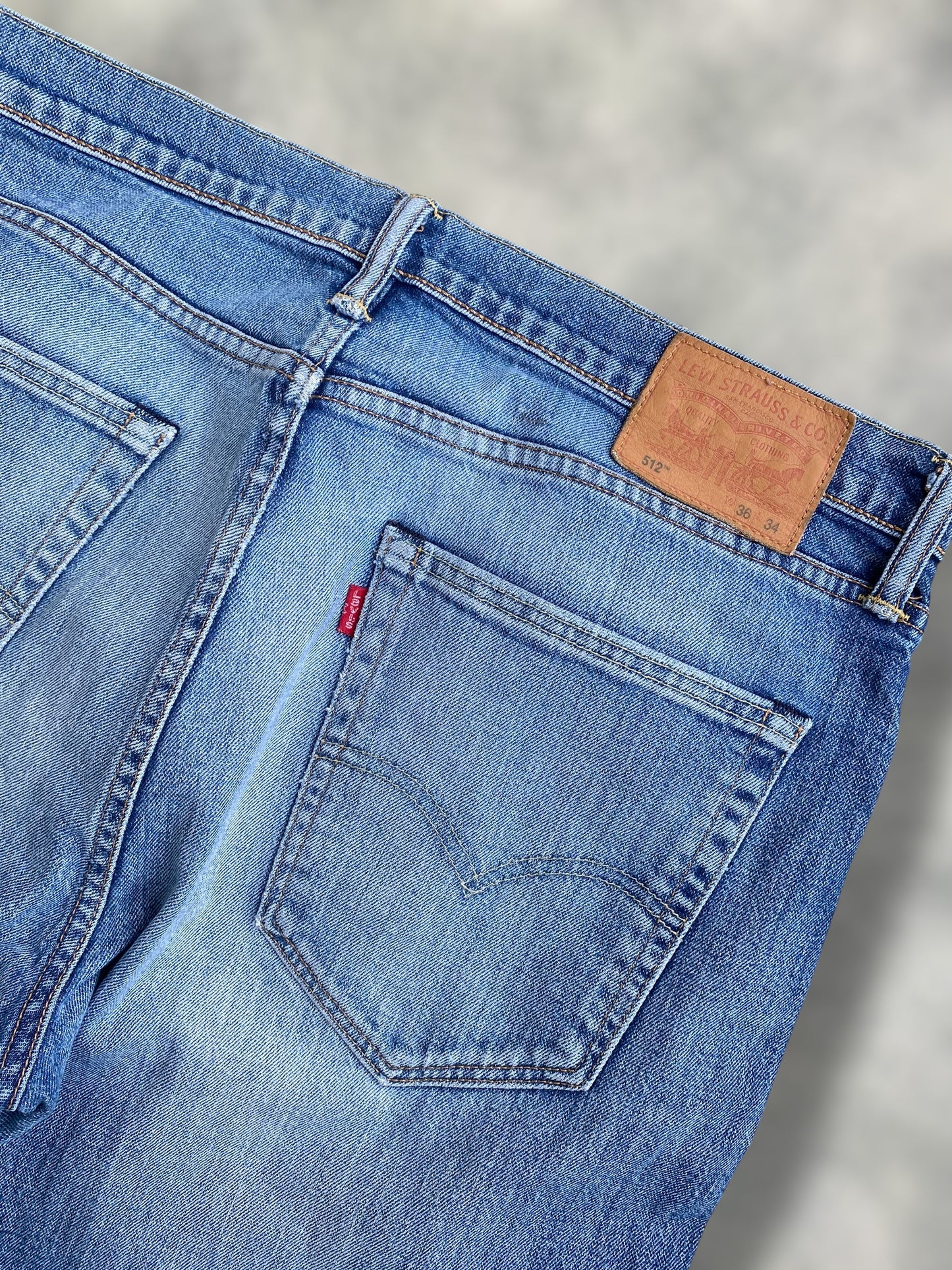 Levi’s 512 light washed jeans