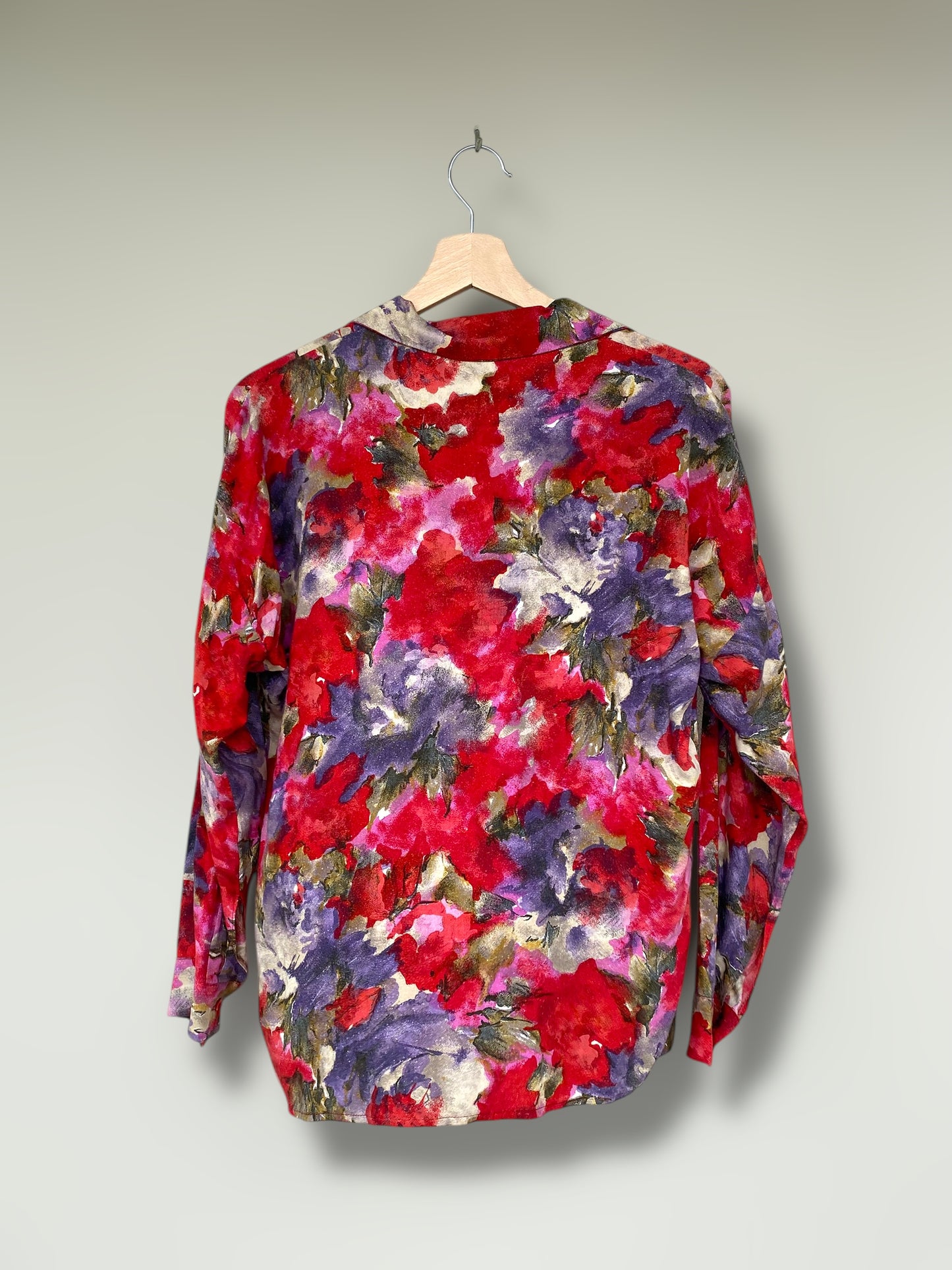 “Aquarella flowers” vintage shirt