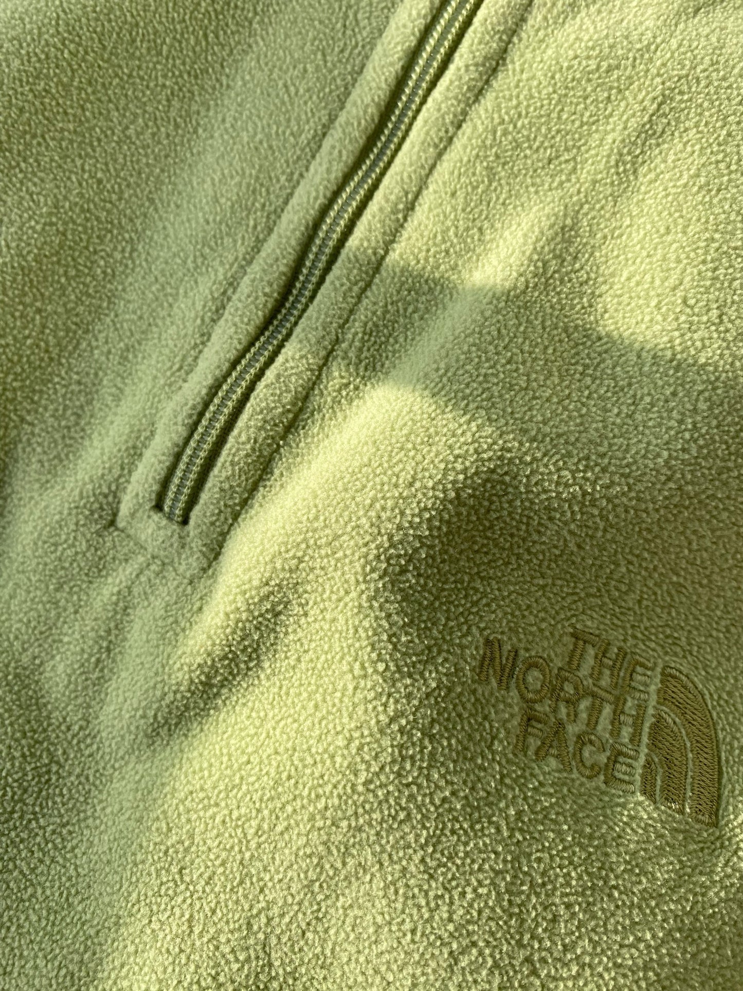 The north face 1/4 zip fleece
