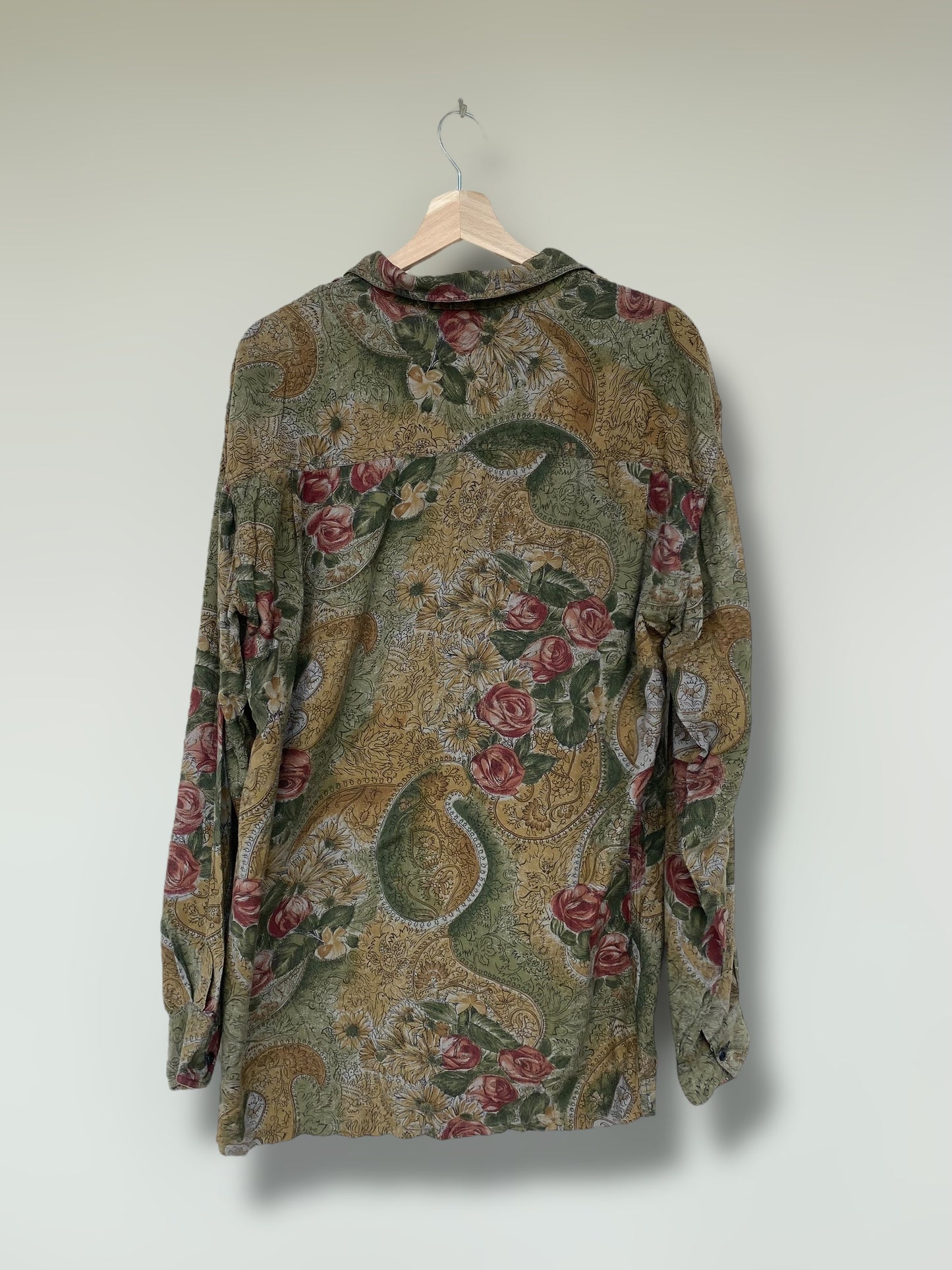 “Beauty and the beast” vintage long shirt
