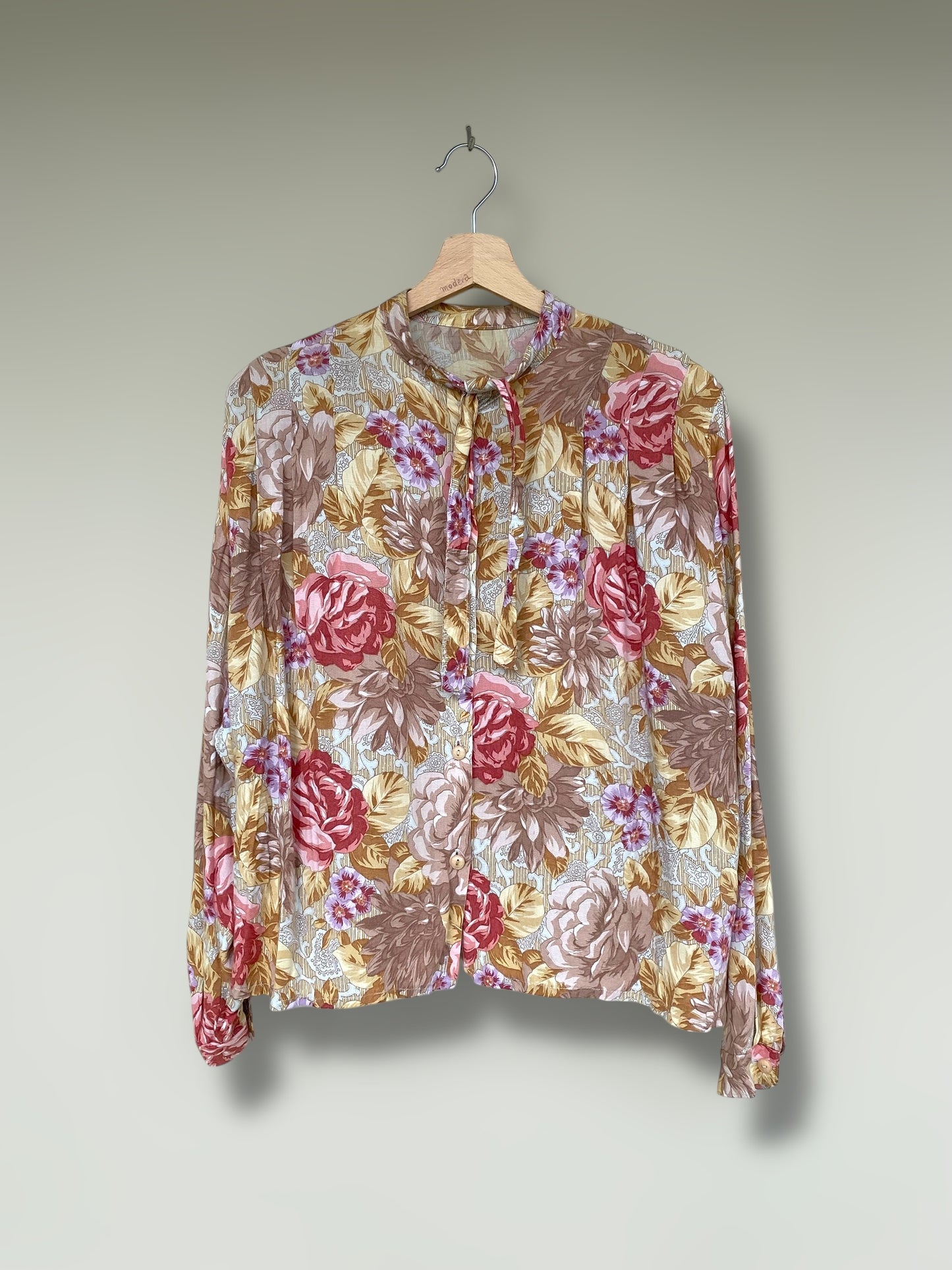 “Royal roses” vintage shirt