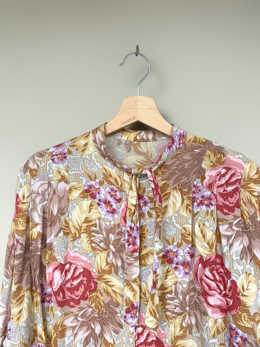 “Royal roses” vintage shirt