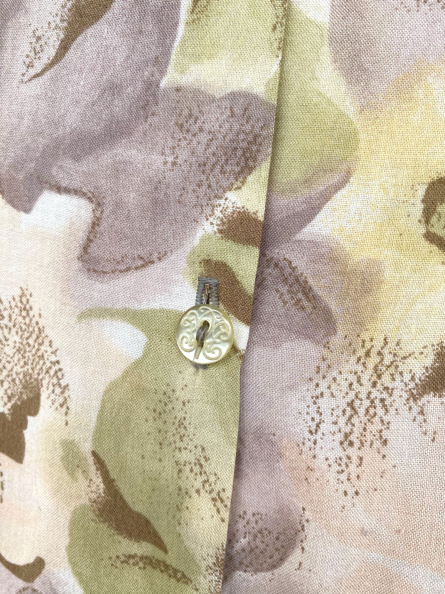 Romantic floral vintage shirt