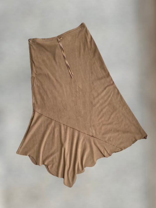 Vintage castor asymmetrical skirt